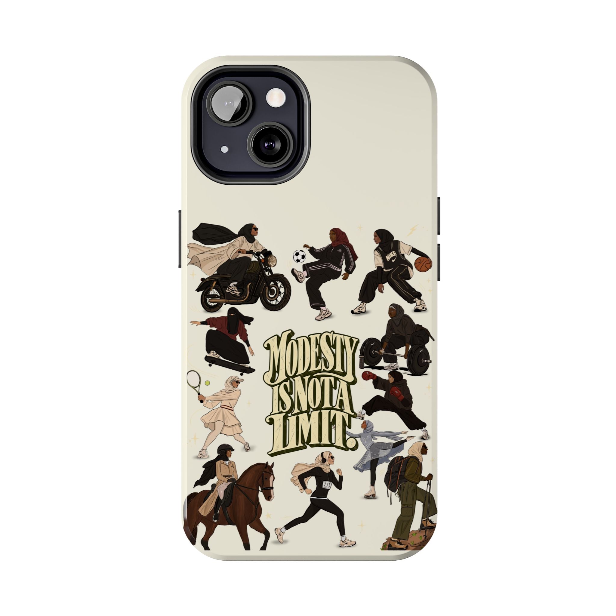Modesty Is Not a Limit - Tough Phone Cases