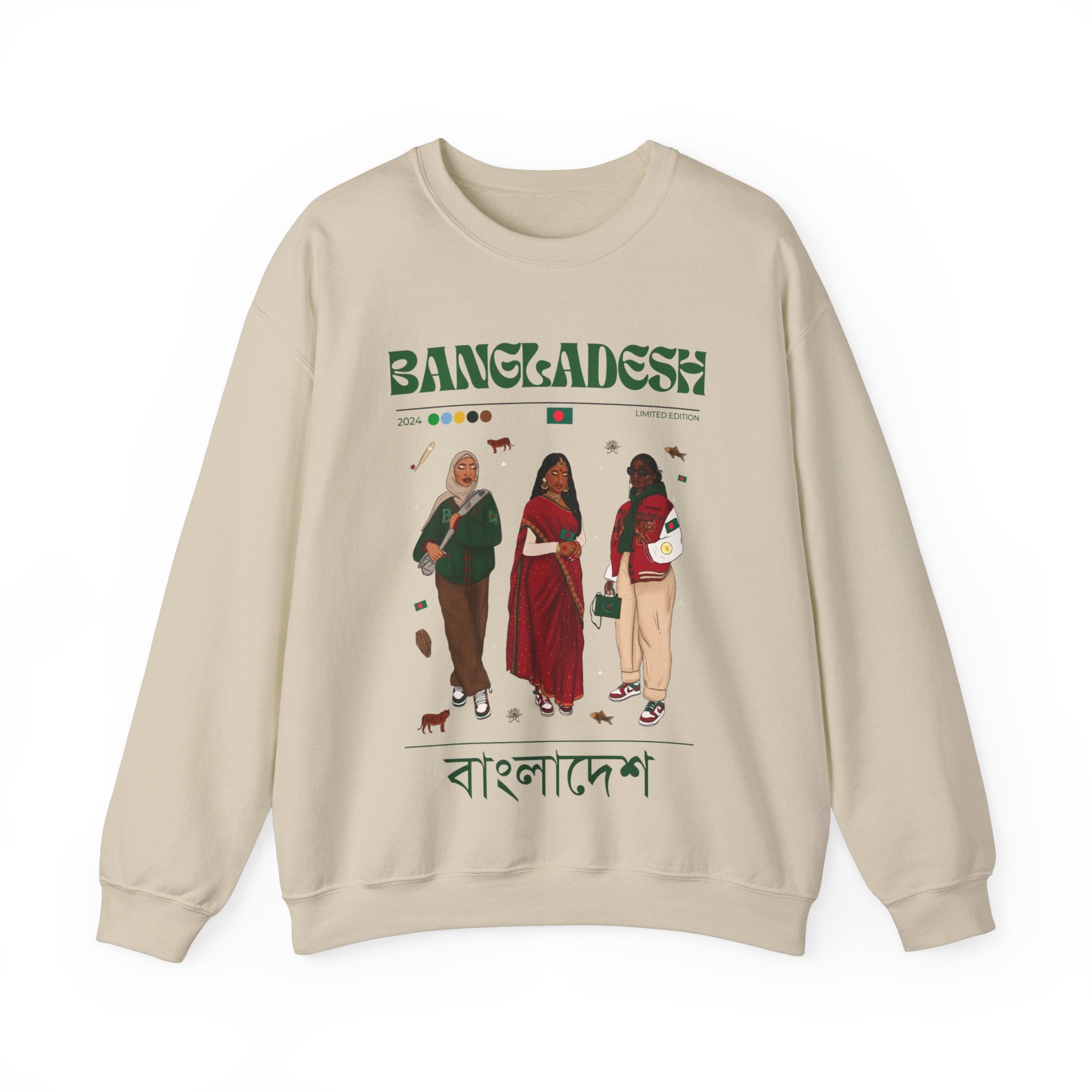 Bangladesh x Streetwear Series - Crewneck Sweatshirt