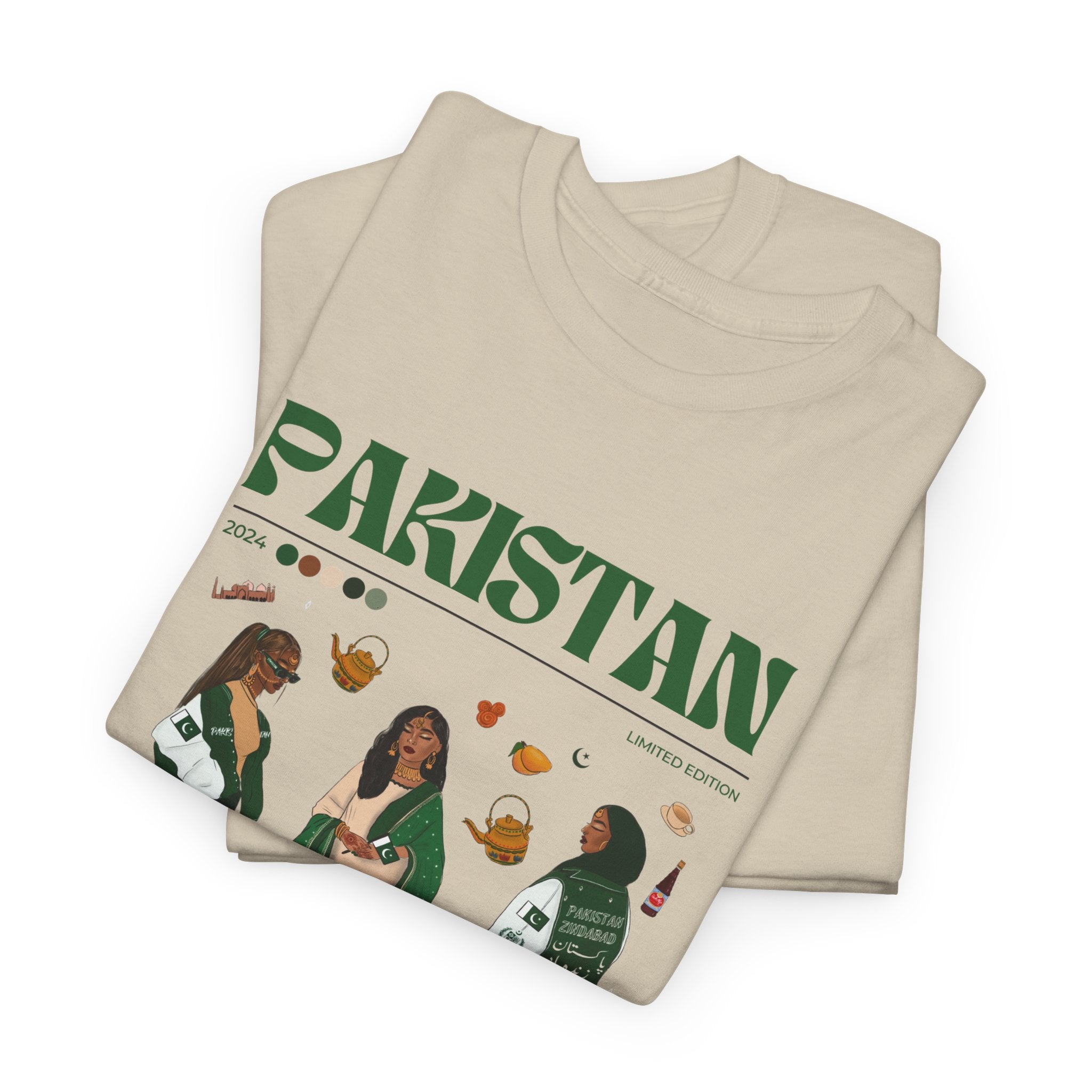 Pakistan x Streetwear Series - Unisex Heavy Cotton Tee