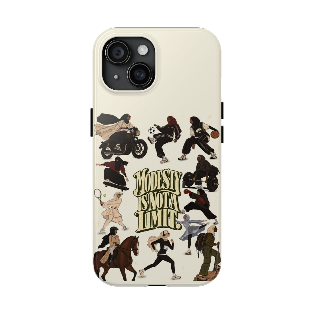 Modesty Is Not a Limit - Tough Phone Cases