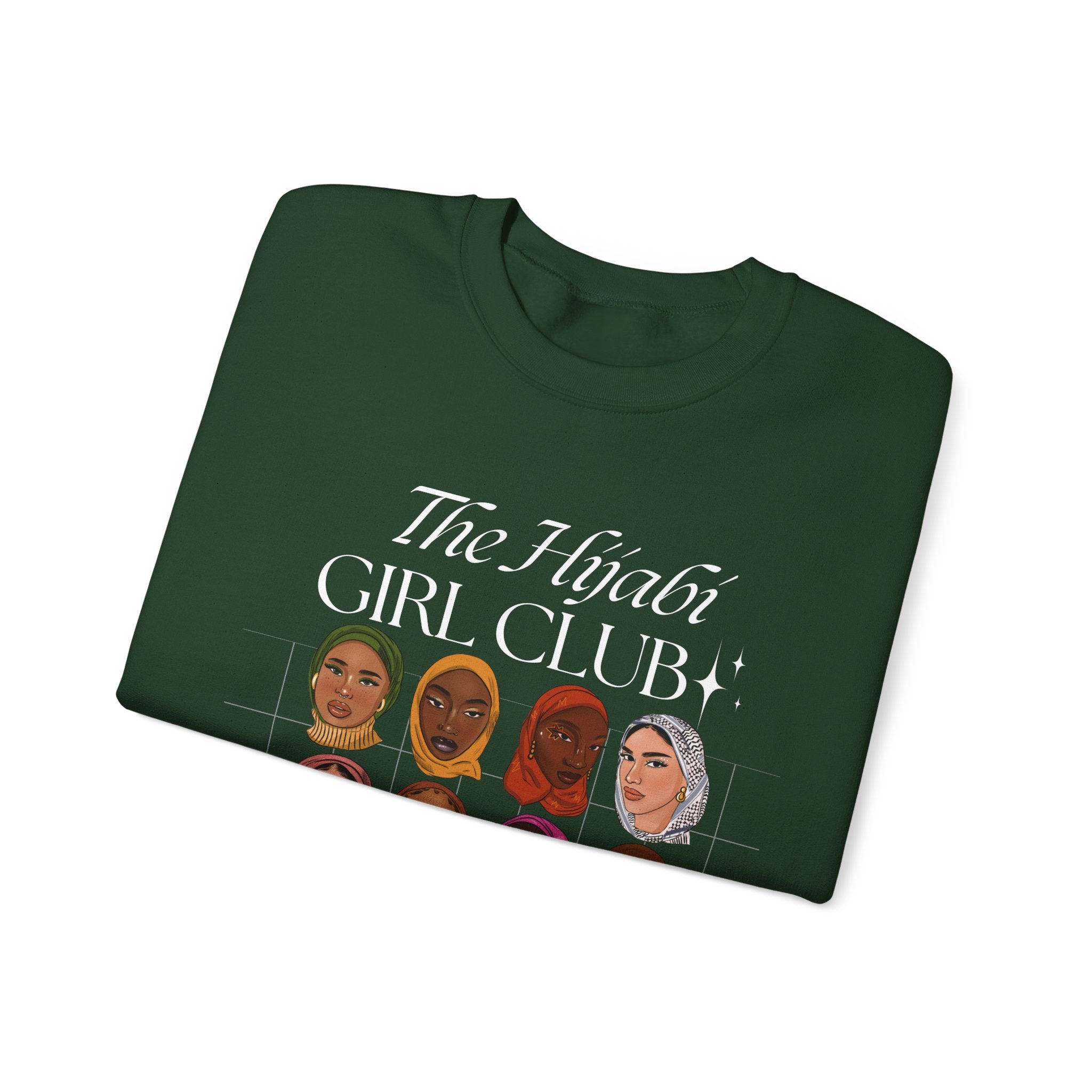 Hijabi Girl Club Vol. 2 - Crewneck Sweatshirt