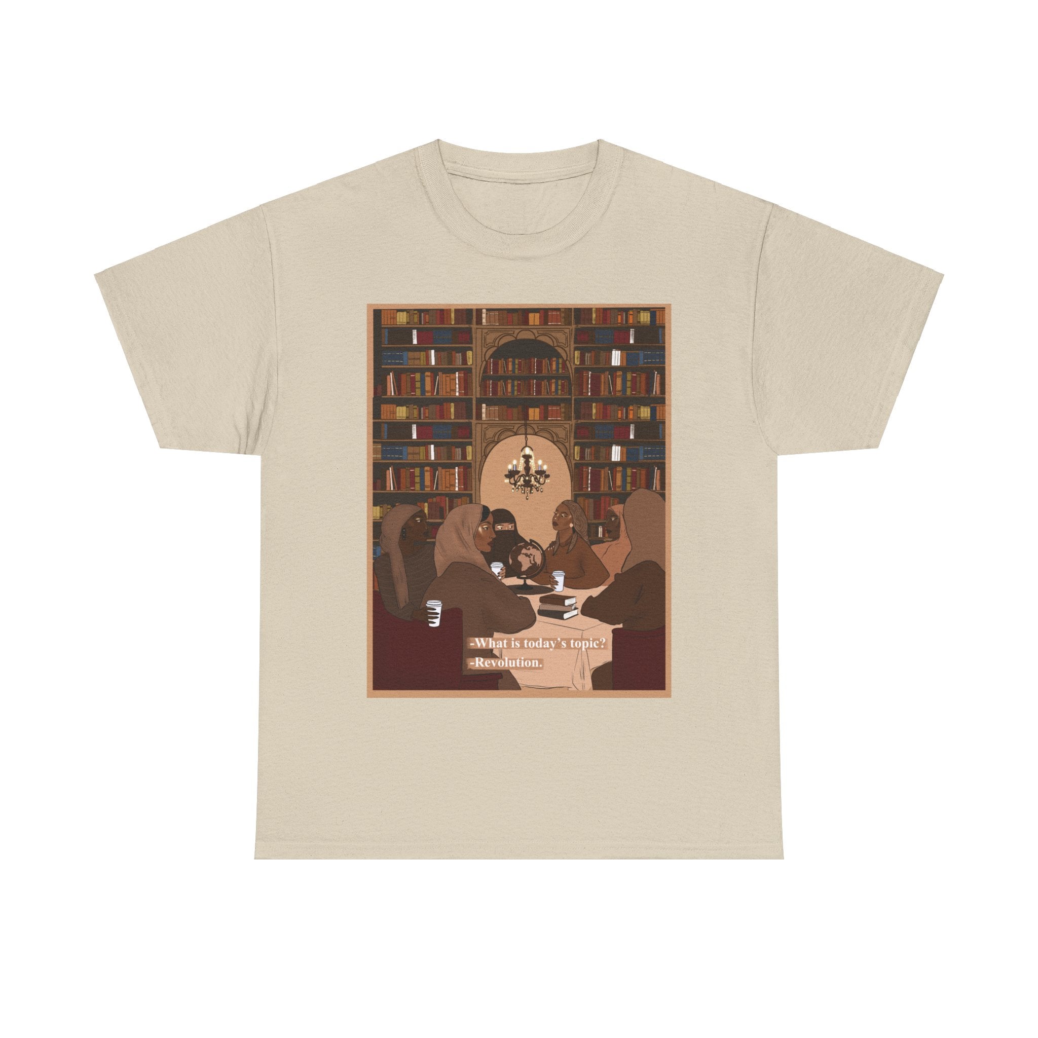 What's today's topic? Revolution - Unisex Heavy Cotton Tee