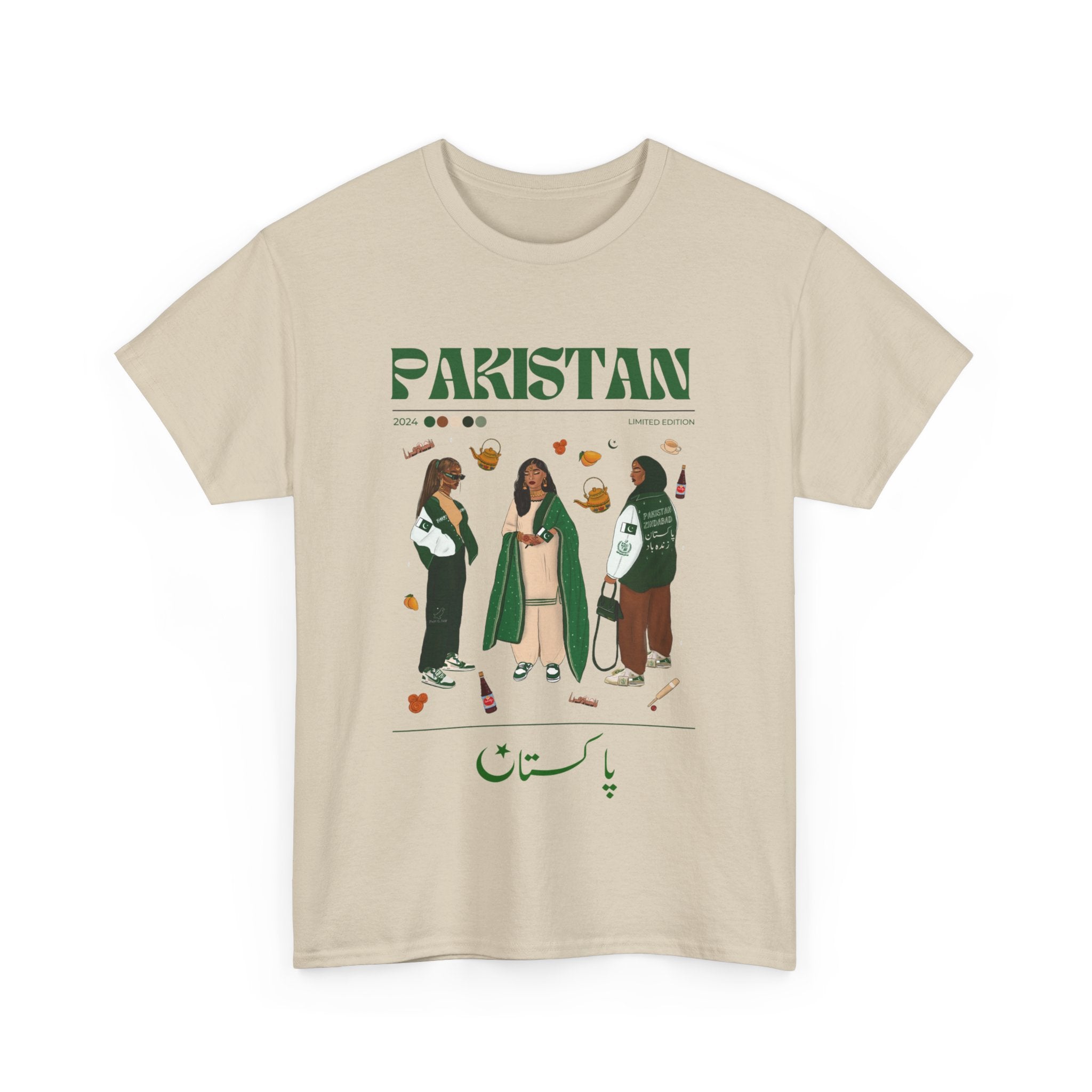 Pakistan x Streetwear Series - Unisex Heavy Cotton Tee