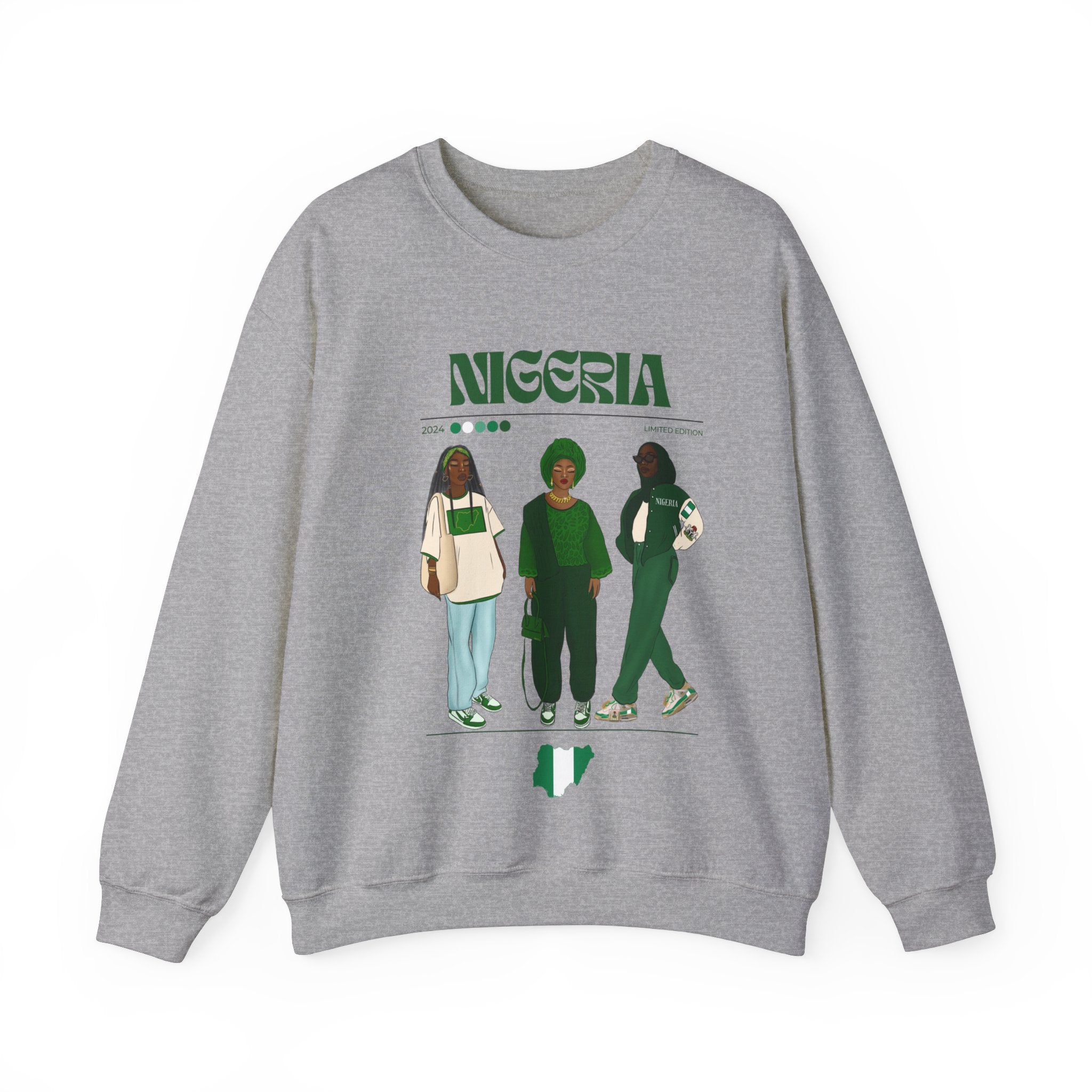 Nigeria x Streetwear Series - Crewneck Sweatshirt