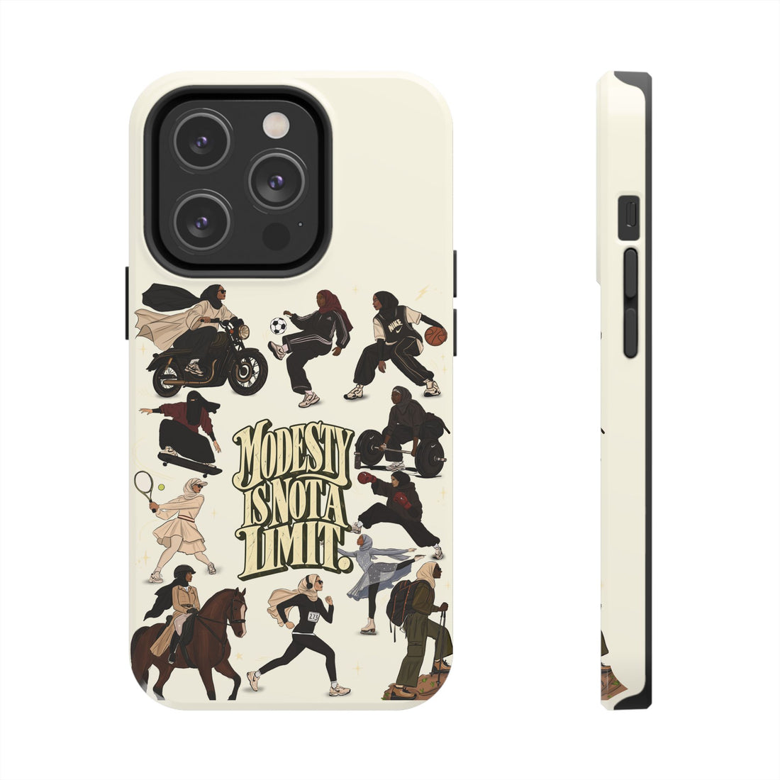 Modesty Is Not a Limit - Tough Phone Cases
