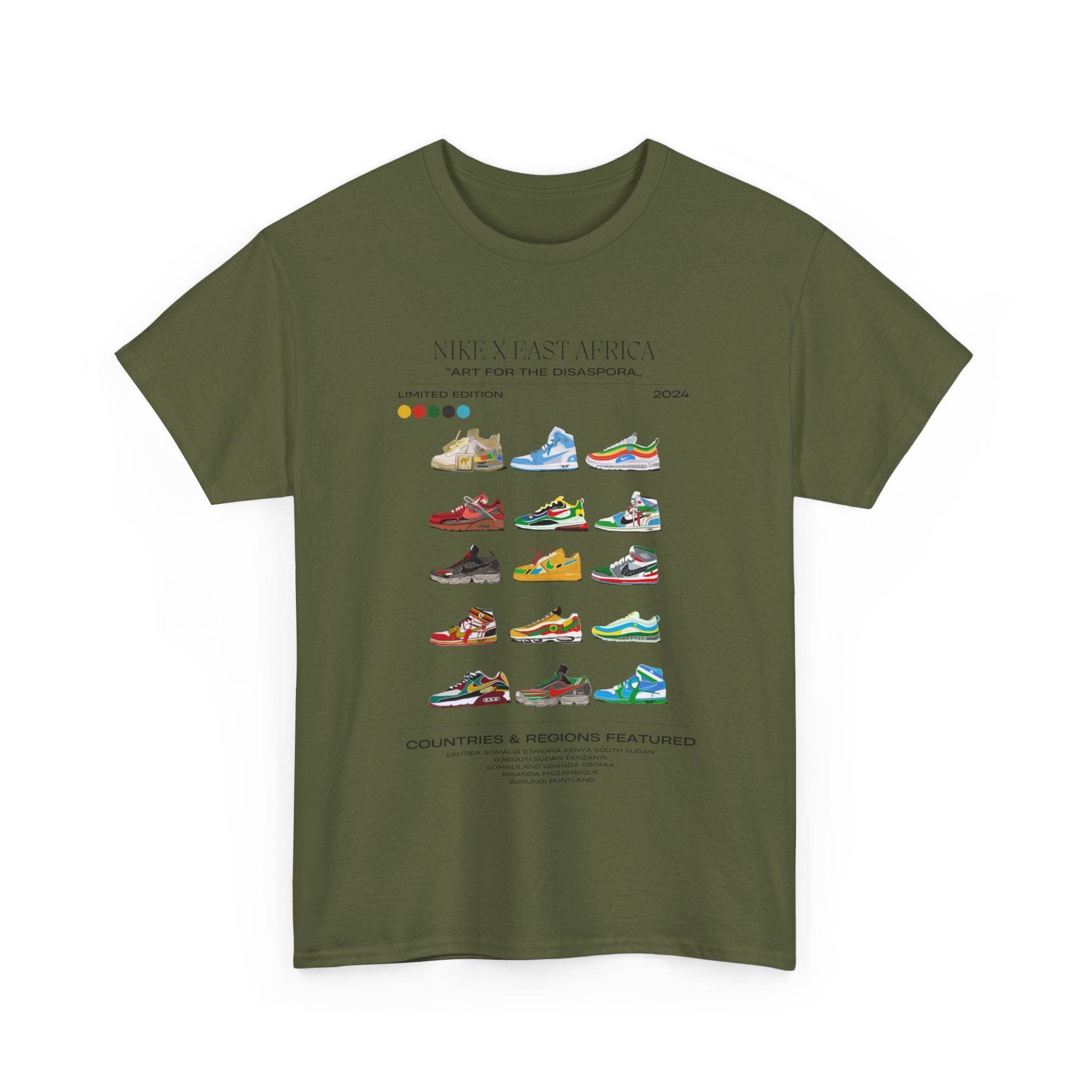 NIKE X East Africa Series - Unisex Heavy Cotton Tee