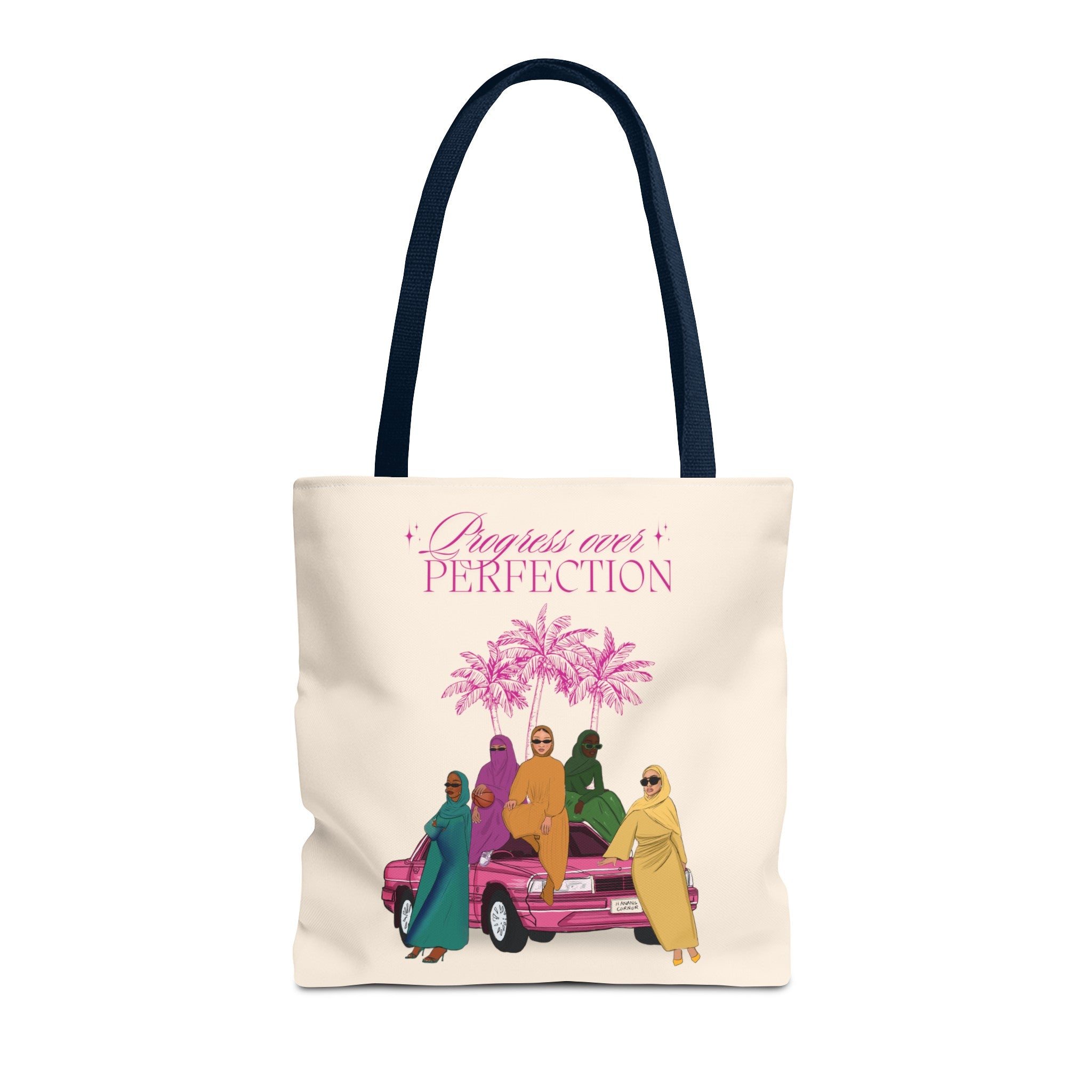 Progress Over Perfection - Tote Bag