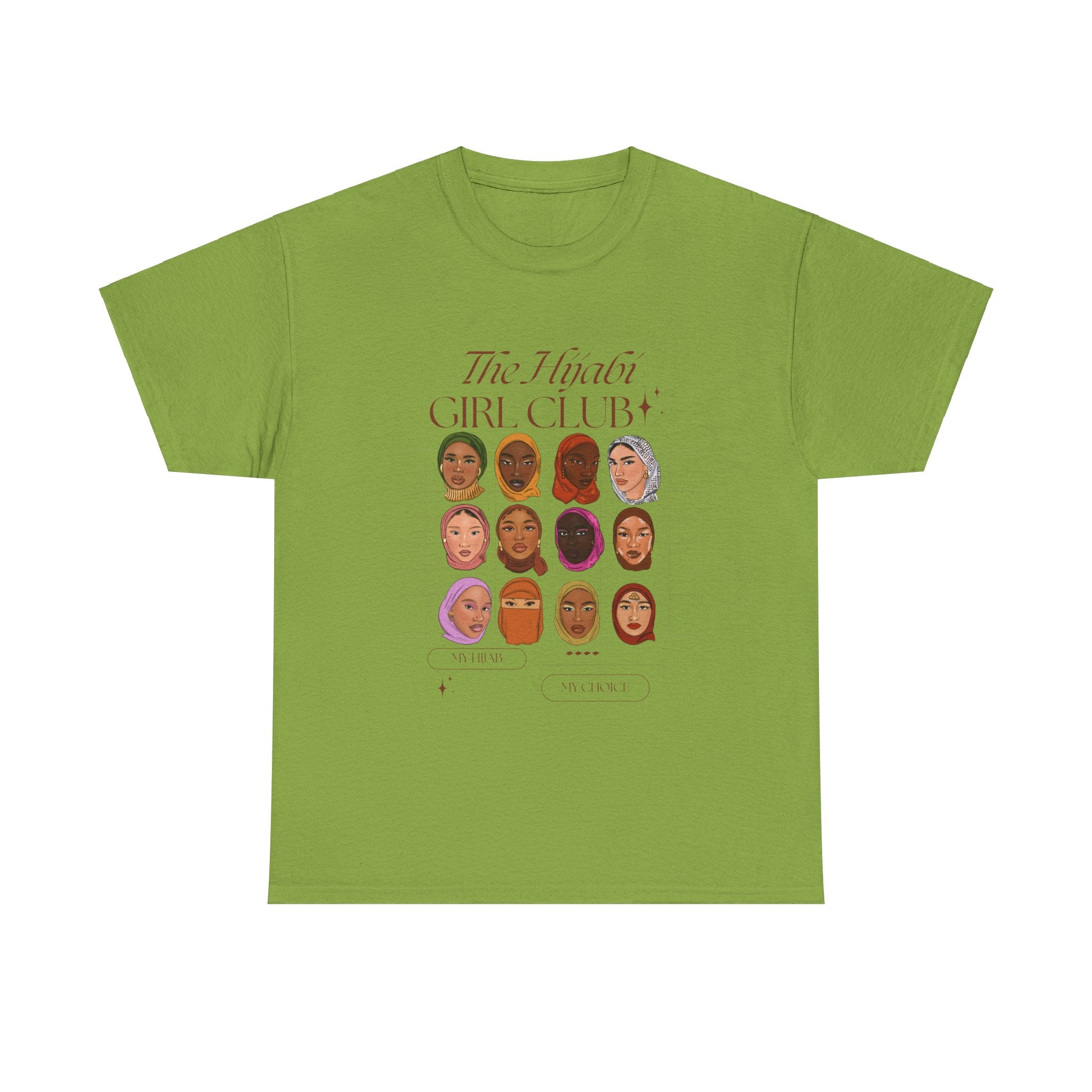 Hijabi Girls Club Vol.2 - Unisex Heavy Cotton Tee