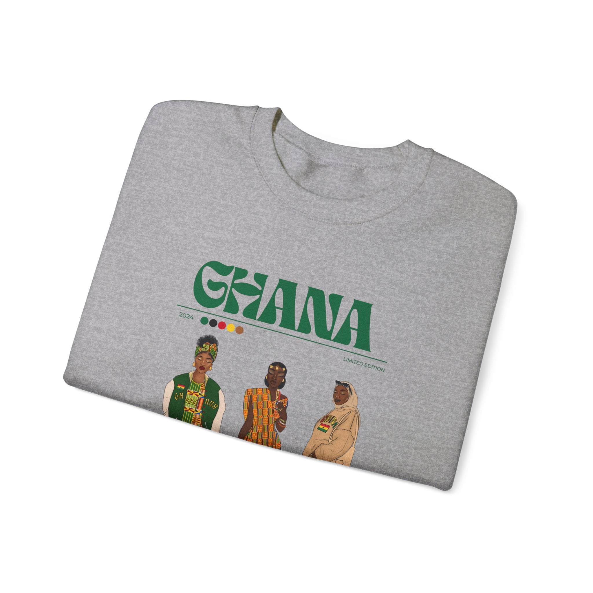 Ghana x Streetwear Series -  Crewneck Sweatshirt