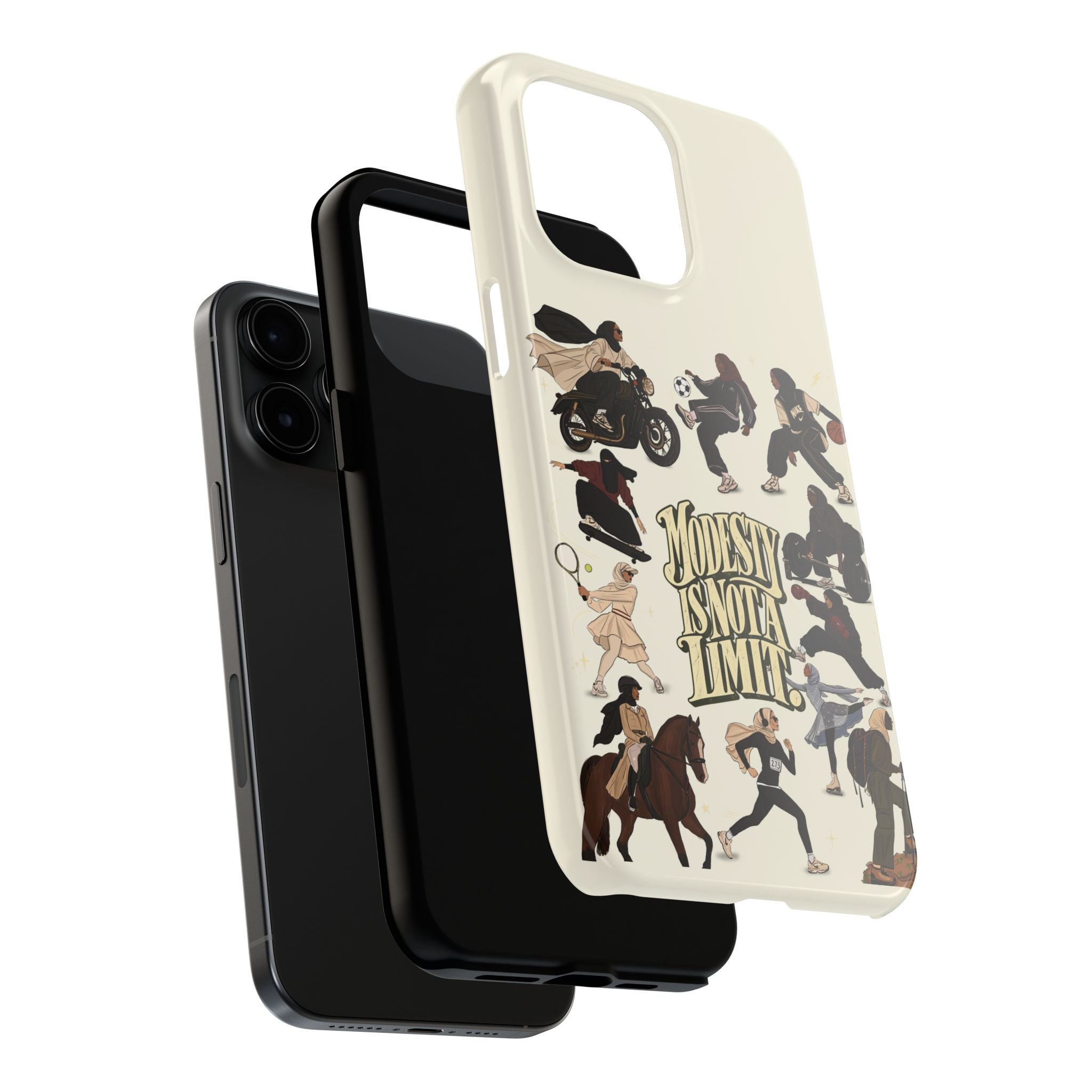Modesty Is Not a Limit - Tough Phone Cases