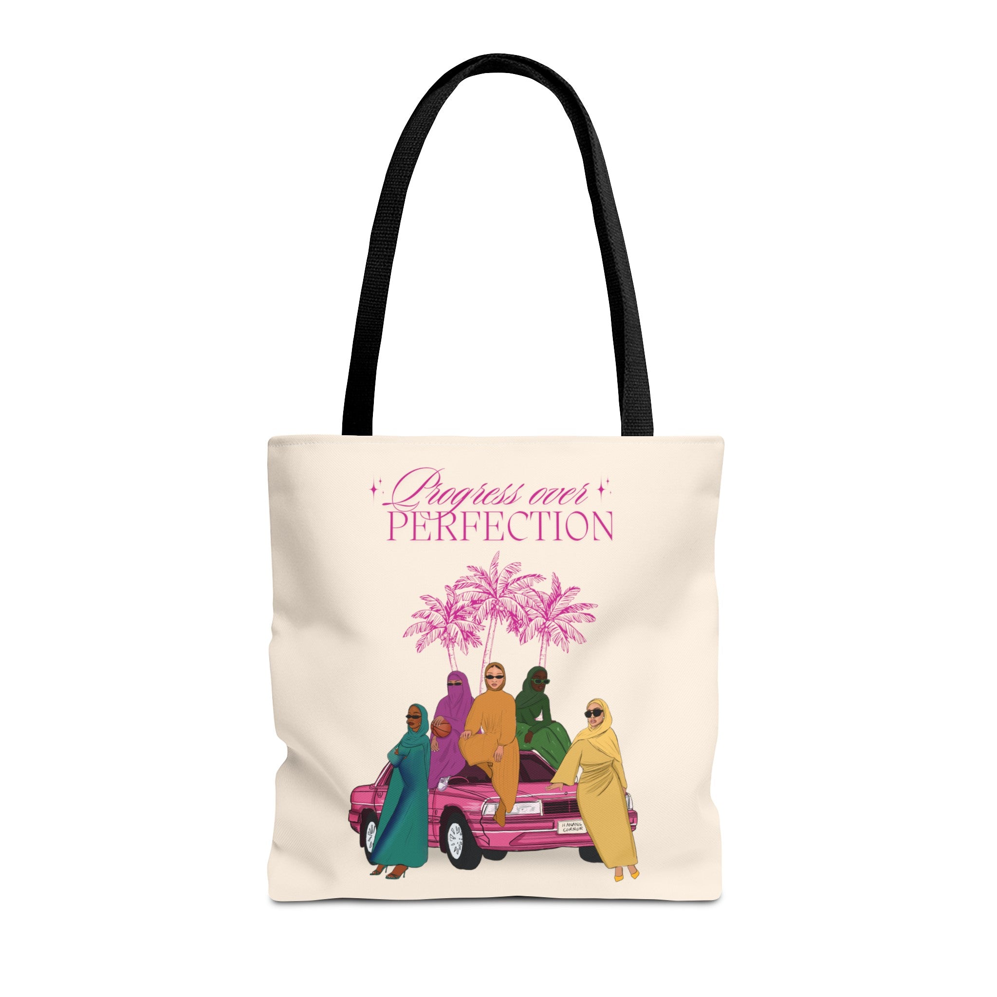 Progress Over Perfection - Tote Bag