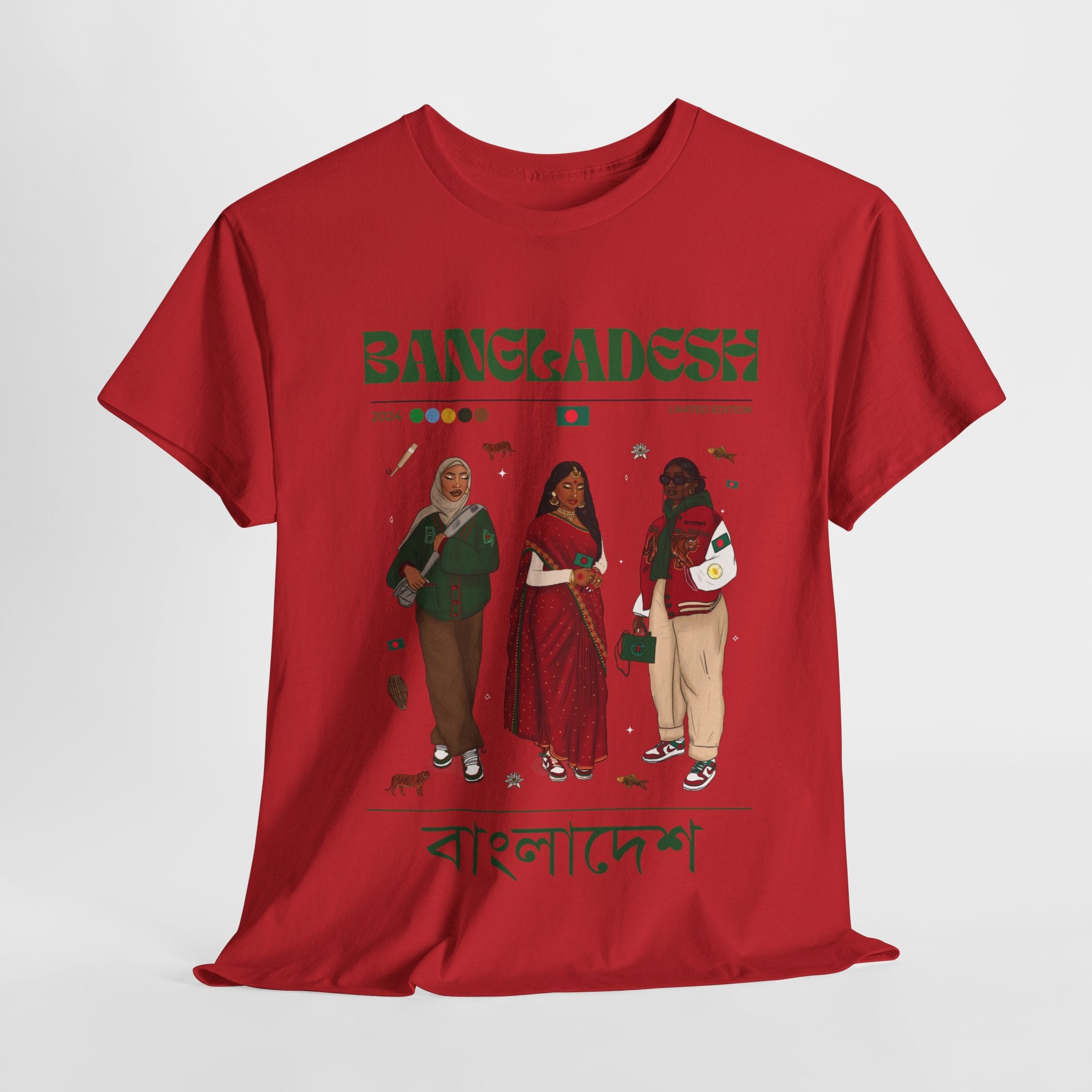 Bangladesh x Streetwear Series - Unisex Heavy Cotton Tee