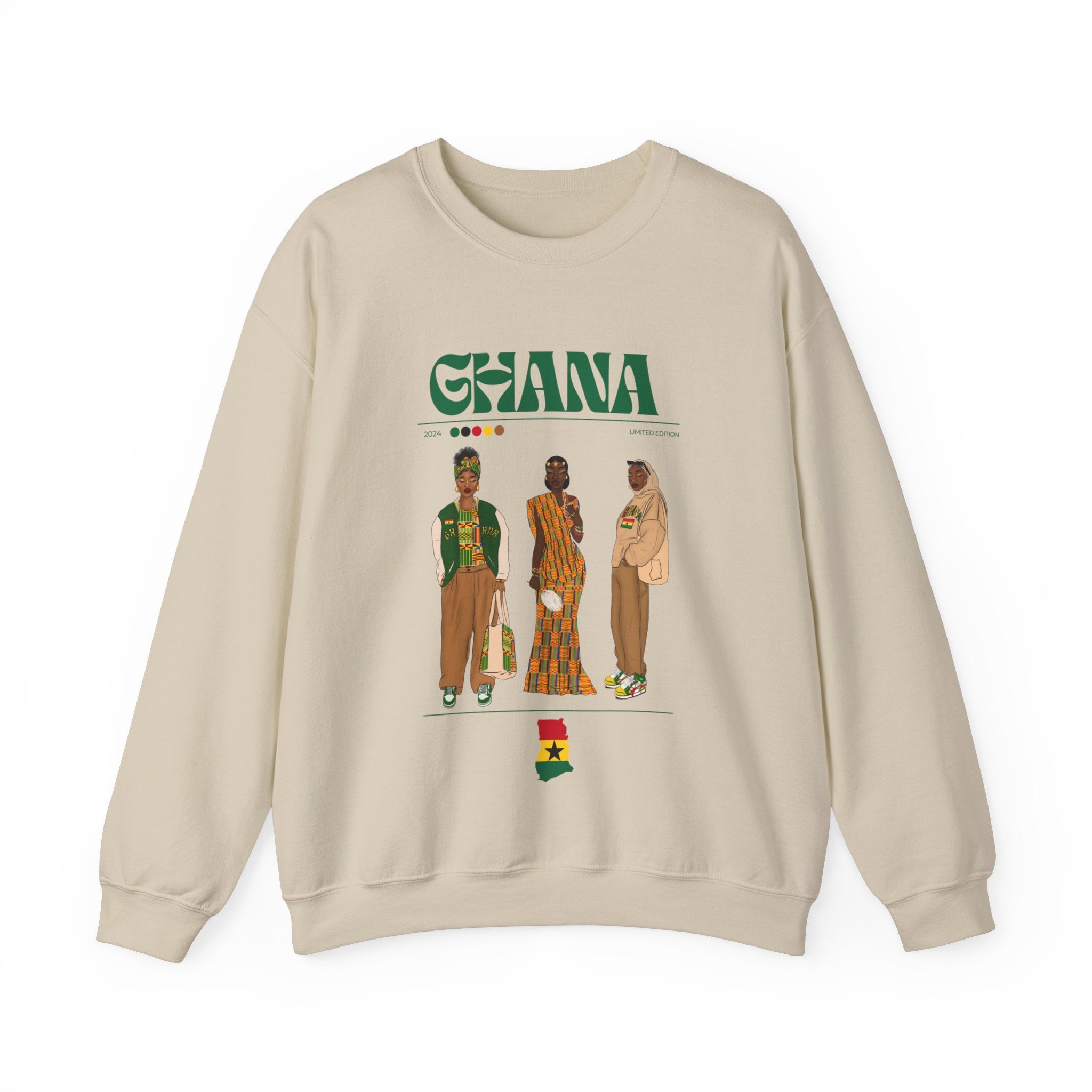 Ghana x Streetwear Series -  Crewneck Sweatshirt