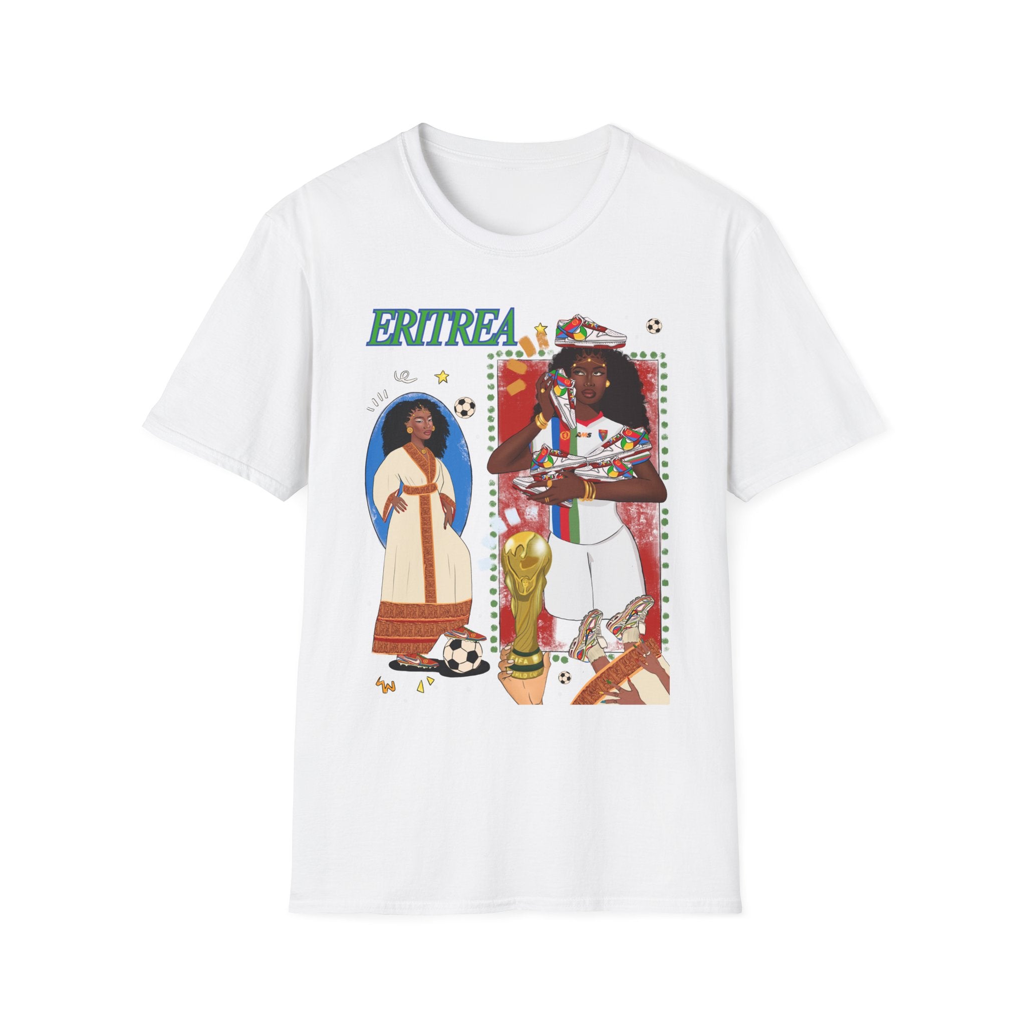 Eritrea FIFA World Cup Exclusive - Unisex Softstyle T-Shirt