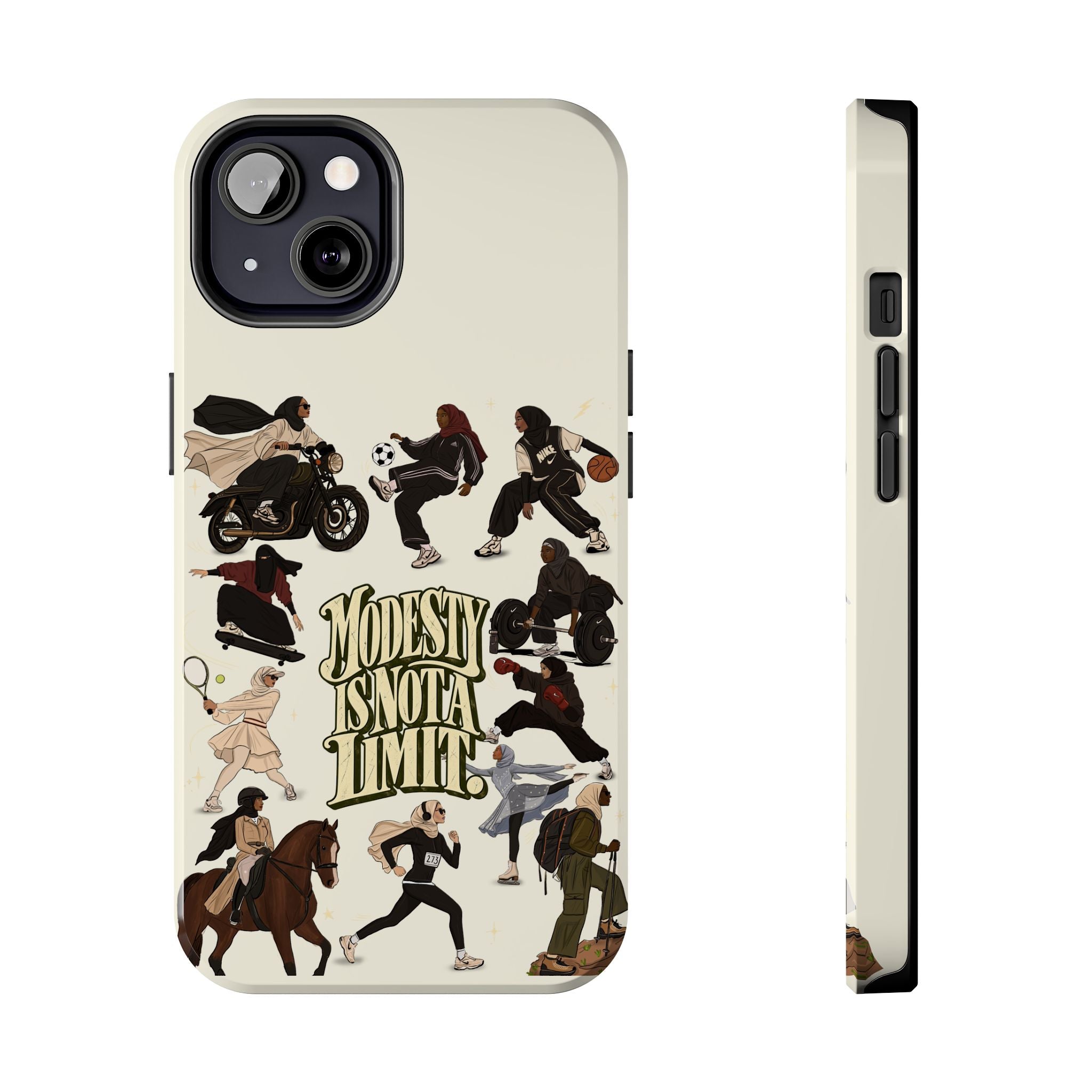 Modesty Is Not a Limit - Tough Phone Cases