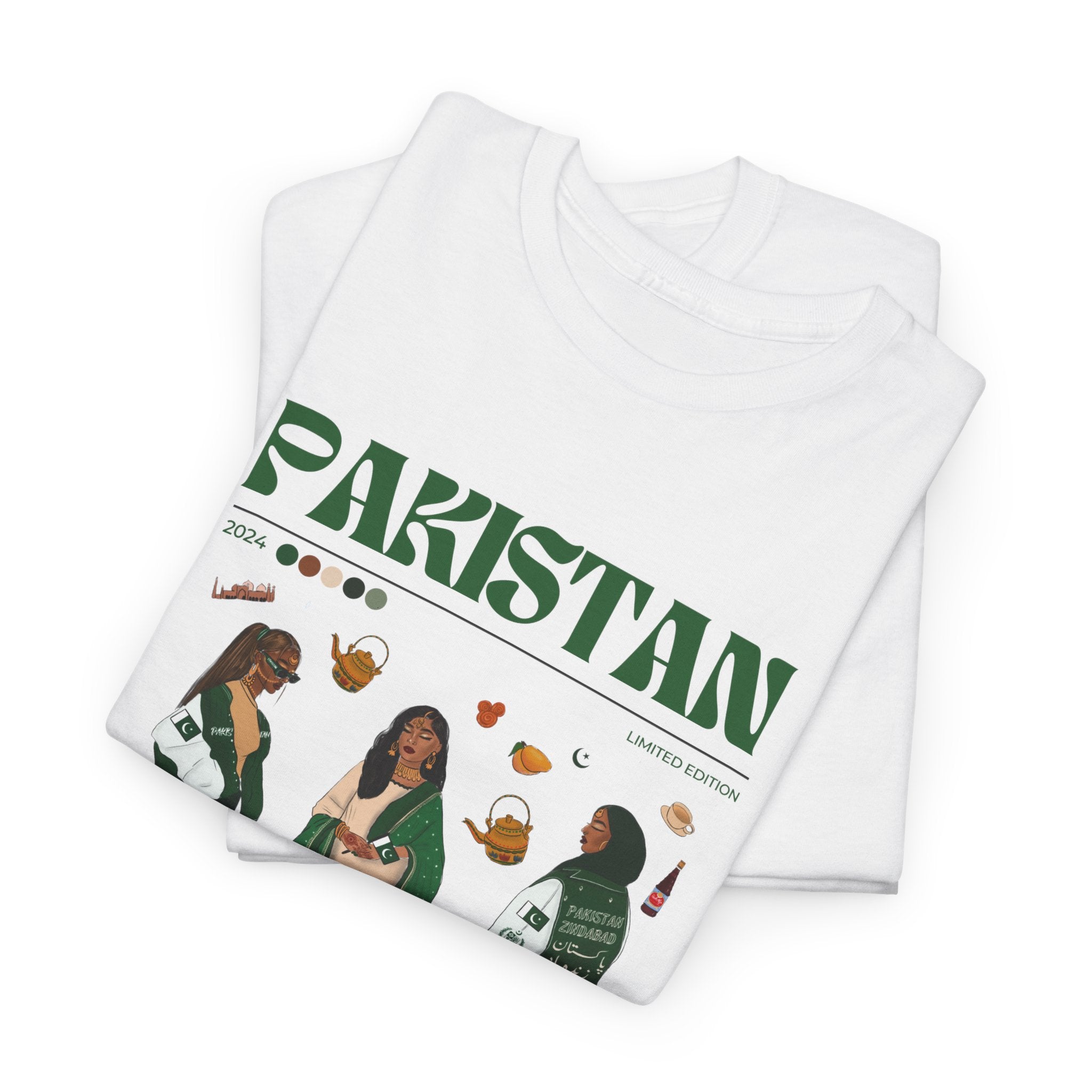 Pakistan x Streetwear Series - Unisex Heavy Cotton Tee