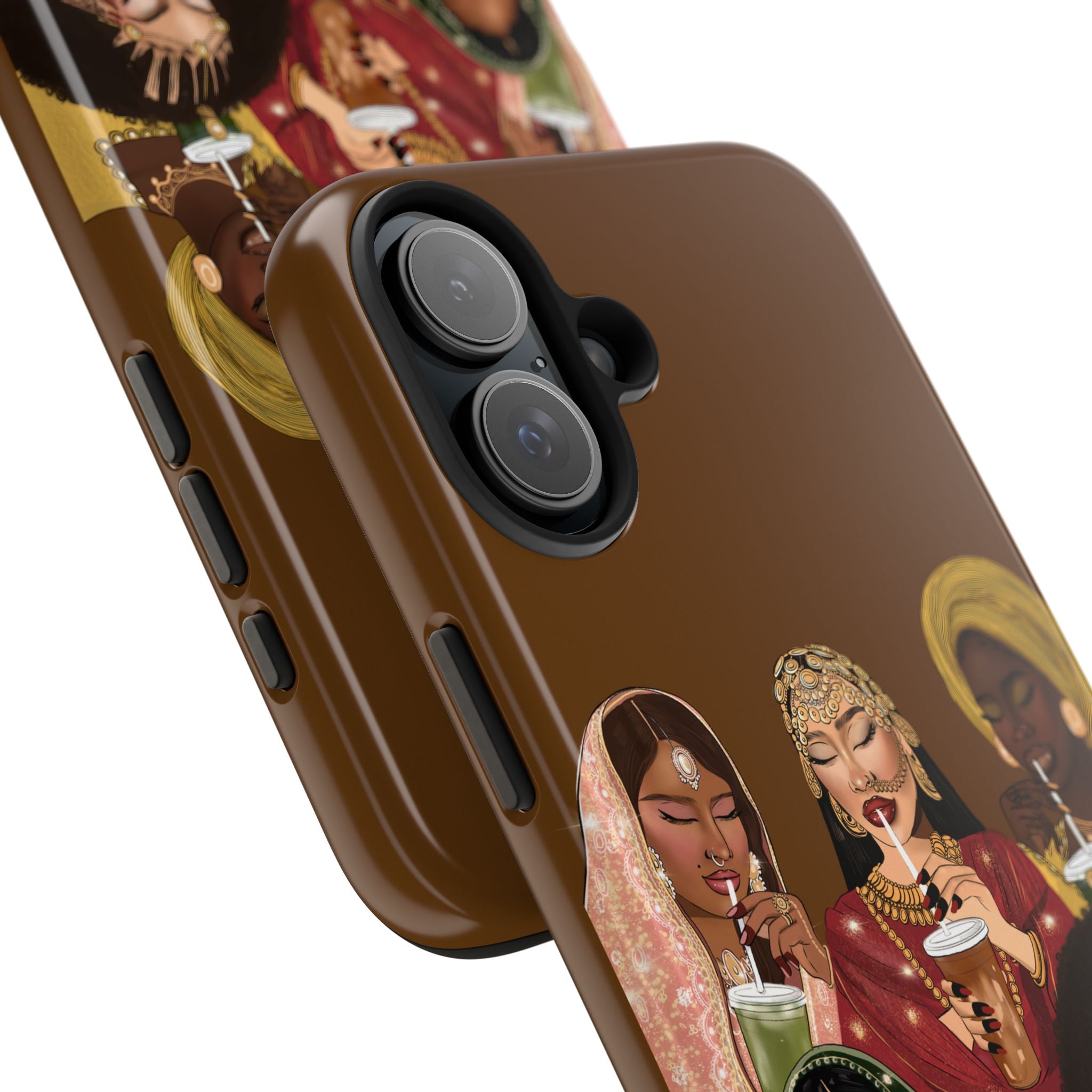 The Girls & Their Drinks - Tough Phone Cases