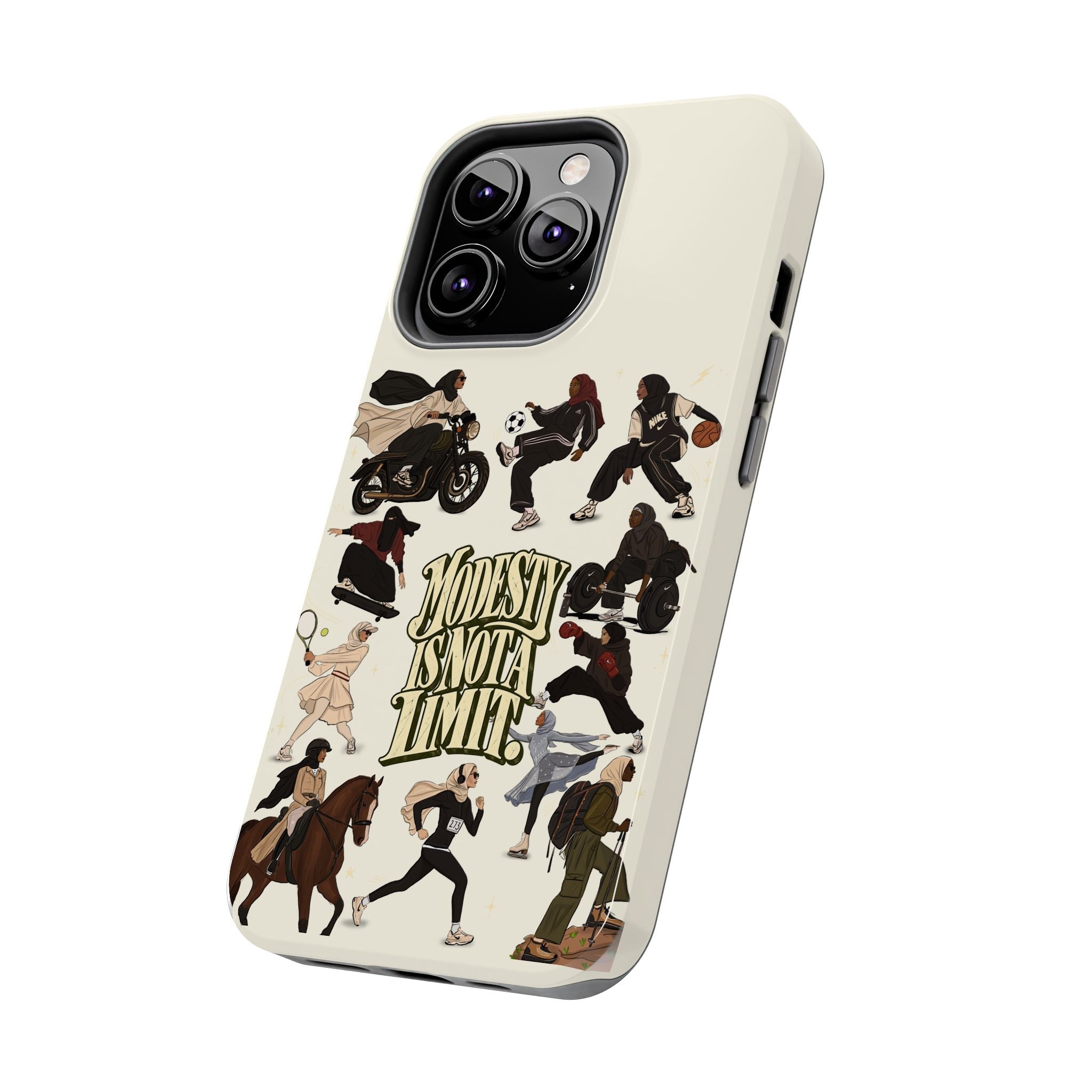 Modesty Is Not a Limit - Tough Phone Cases