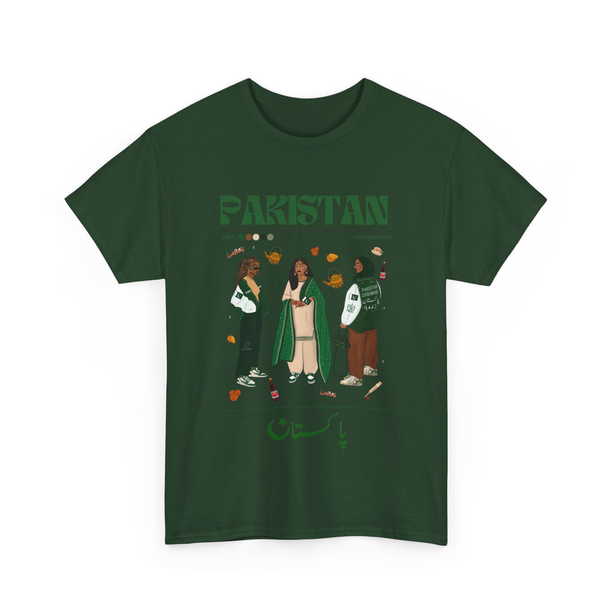Pakistan x Streetwear Series - Unisex Heavy Cotton Tee