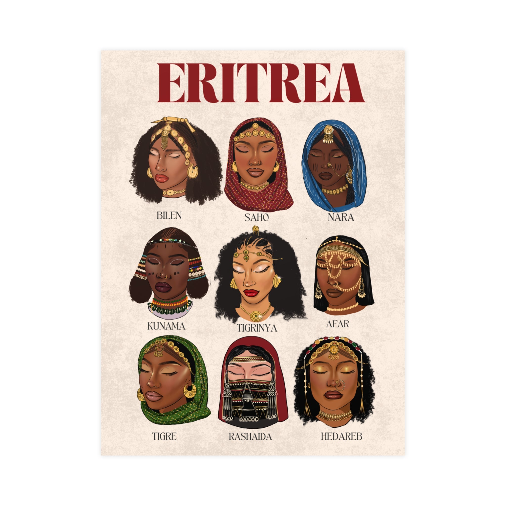 Vertical and Horizontal Matte Posters