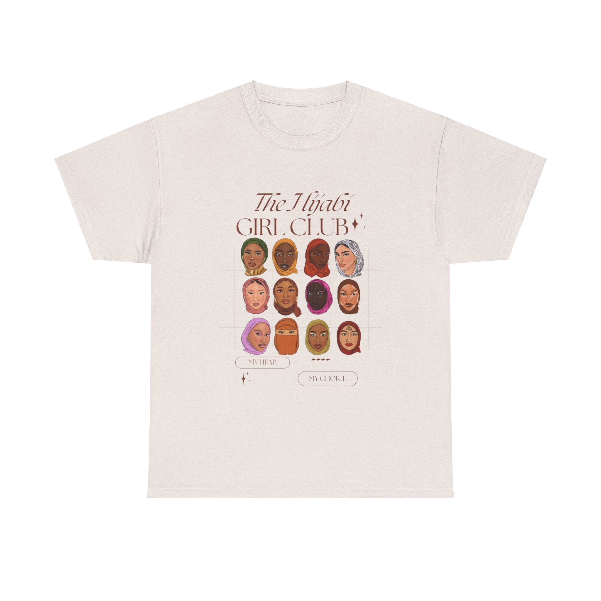 Hijabi Girls Club Vol.2 - Unisex Heavy Cotton Tee