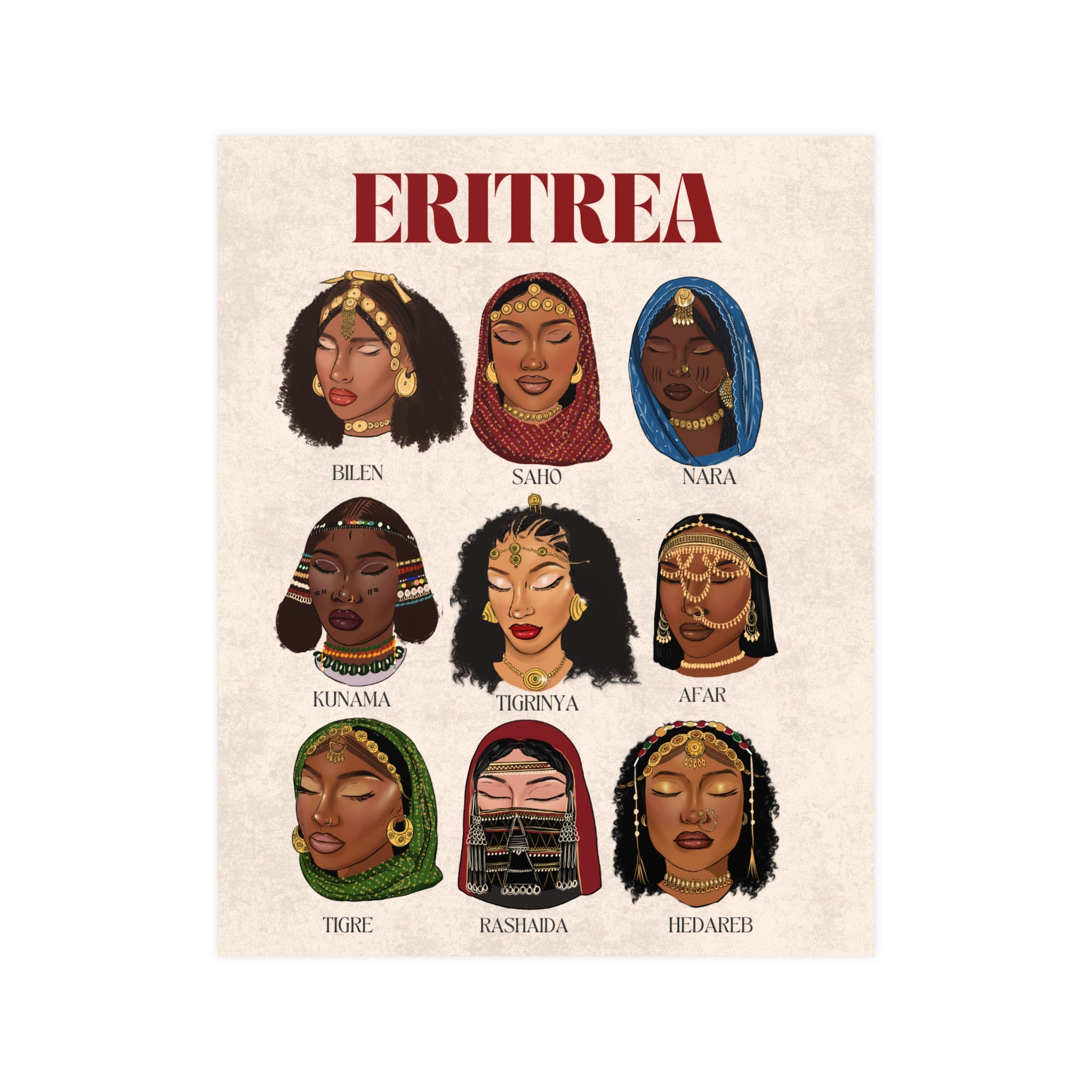 Vertical and Horizontal Matte Posters