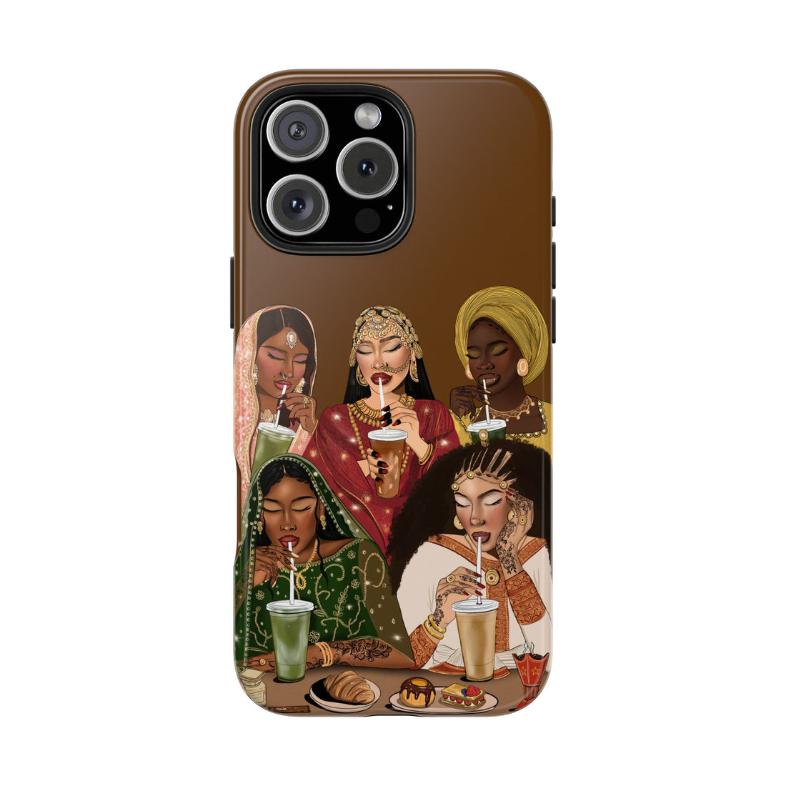 The Girls & Their Drinks - Tough Phone Cases