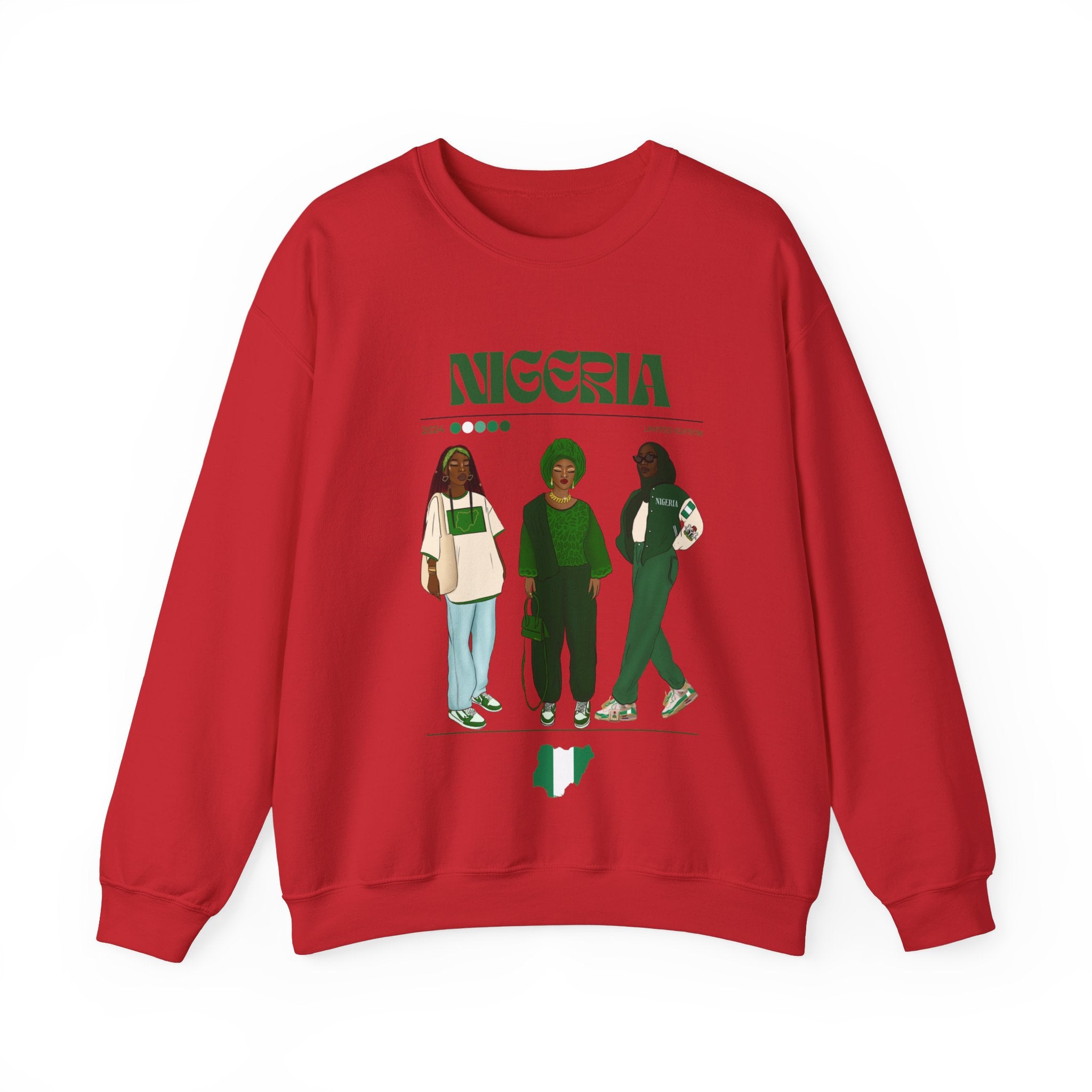 Nigeria x Streetwear Series - Crewneck Sweatshirt