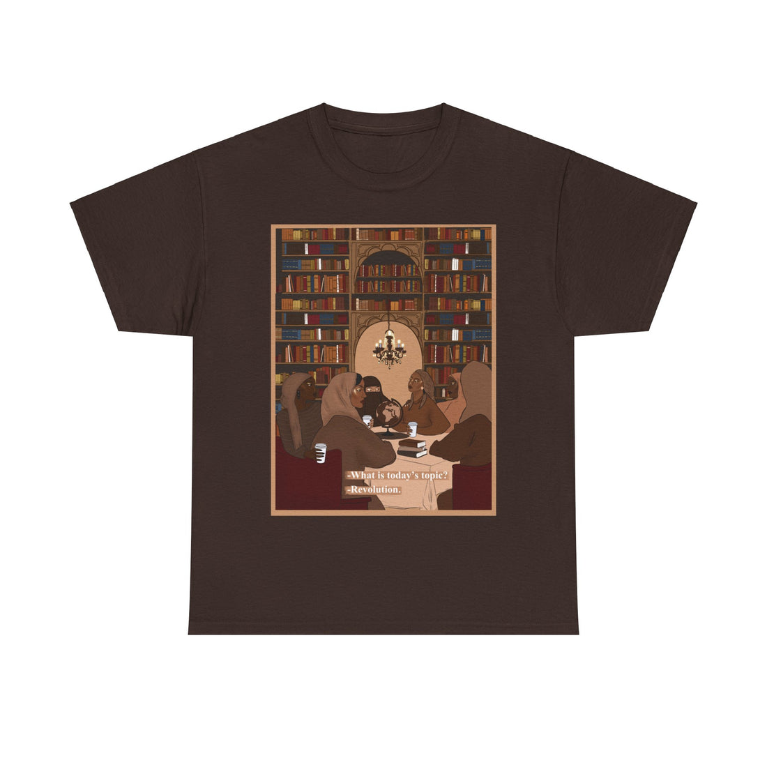 What's today's topic? Revolution - Unisex Heavy Cotton Tee