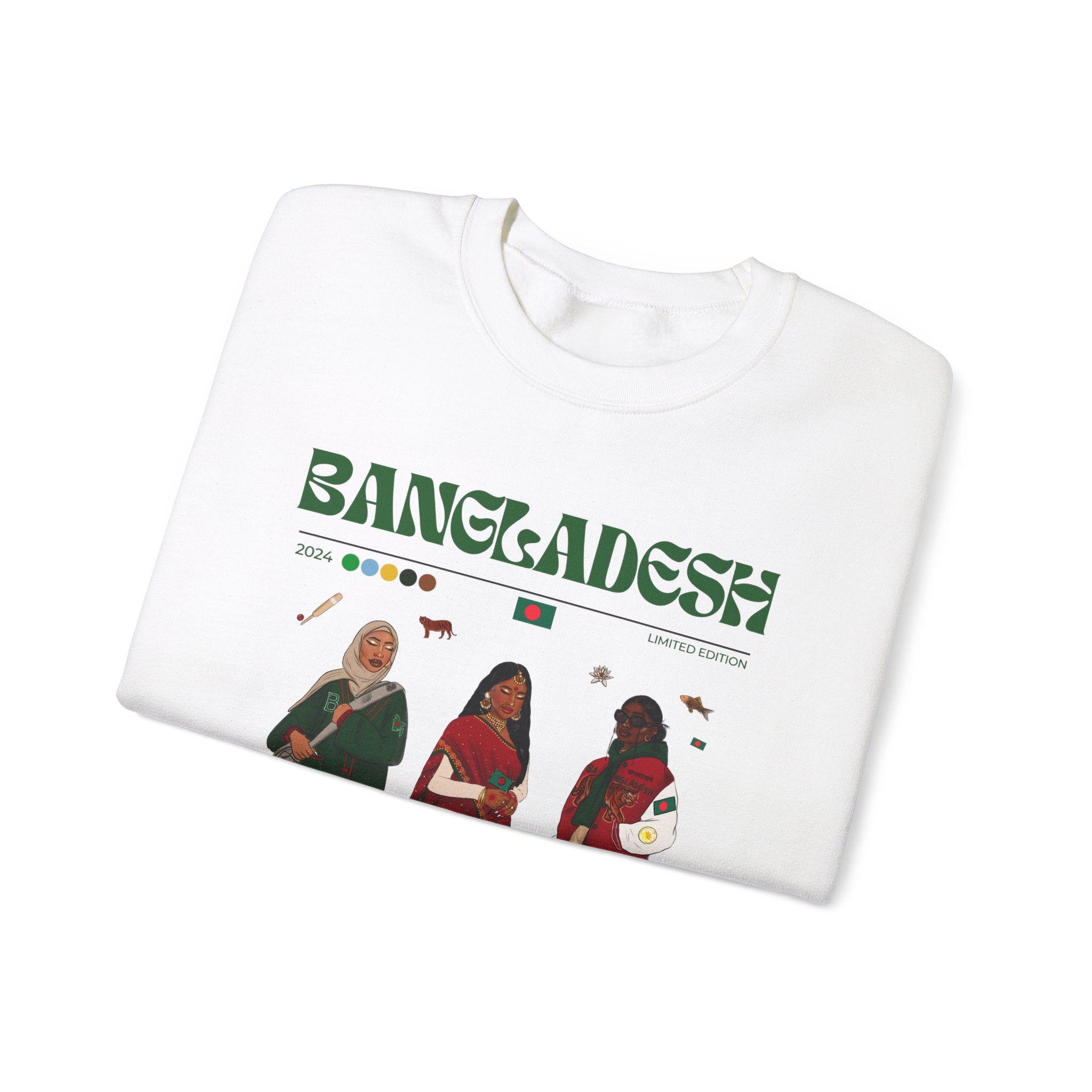 Bangladesh x Streetwear Series - Crewneck Sweatshirt