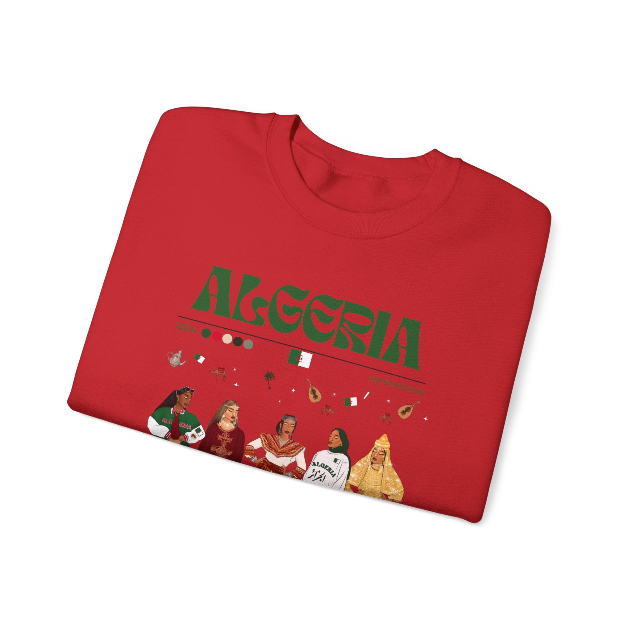Algeria x Streetwear Series - Crewneck Sweatshirt