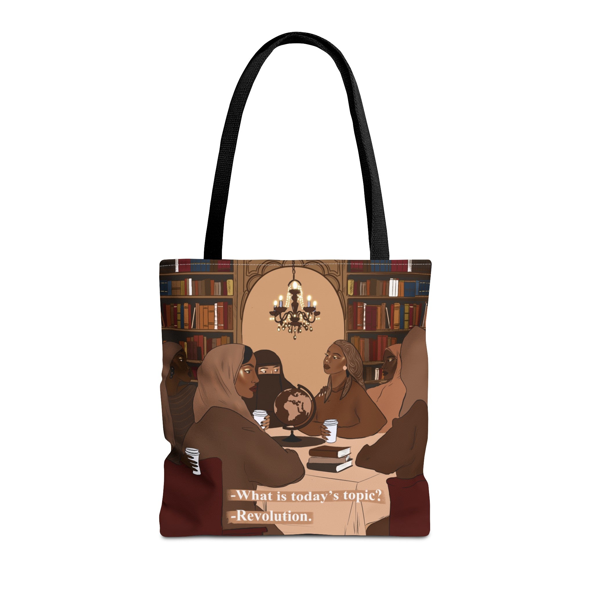 What's today's topic? Revolution - Tote Bag