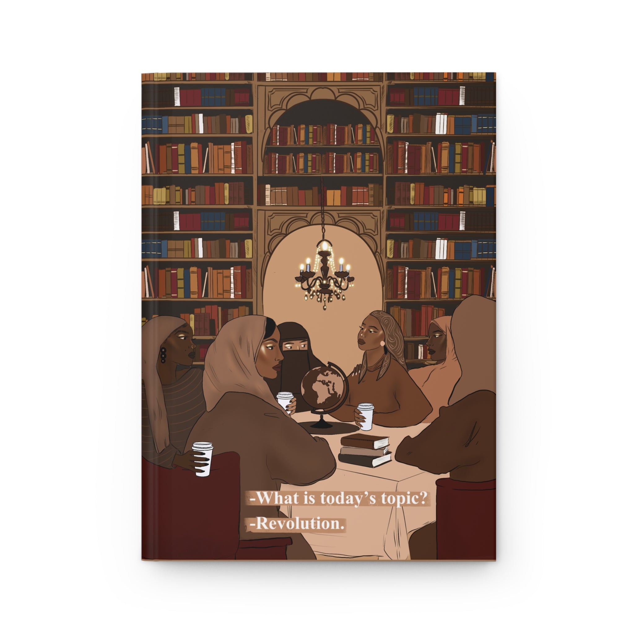 What is today's topic? Revolution - Hardcover Journal Matte