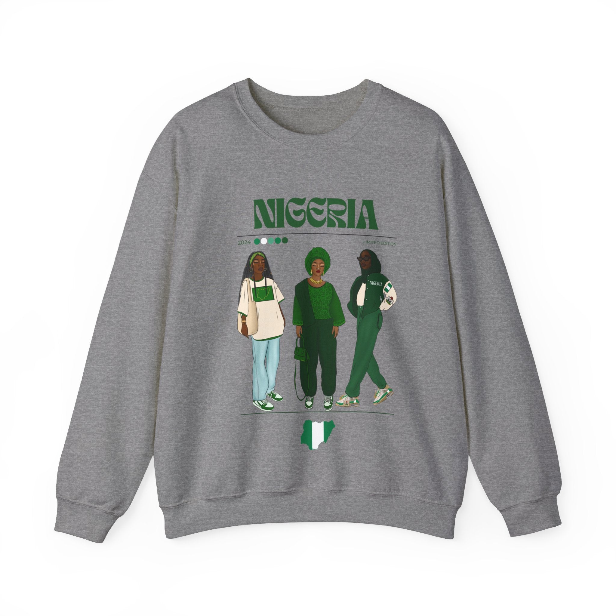 Nigeria x Streetwear Series - Crewneck Sweatshirt