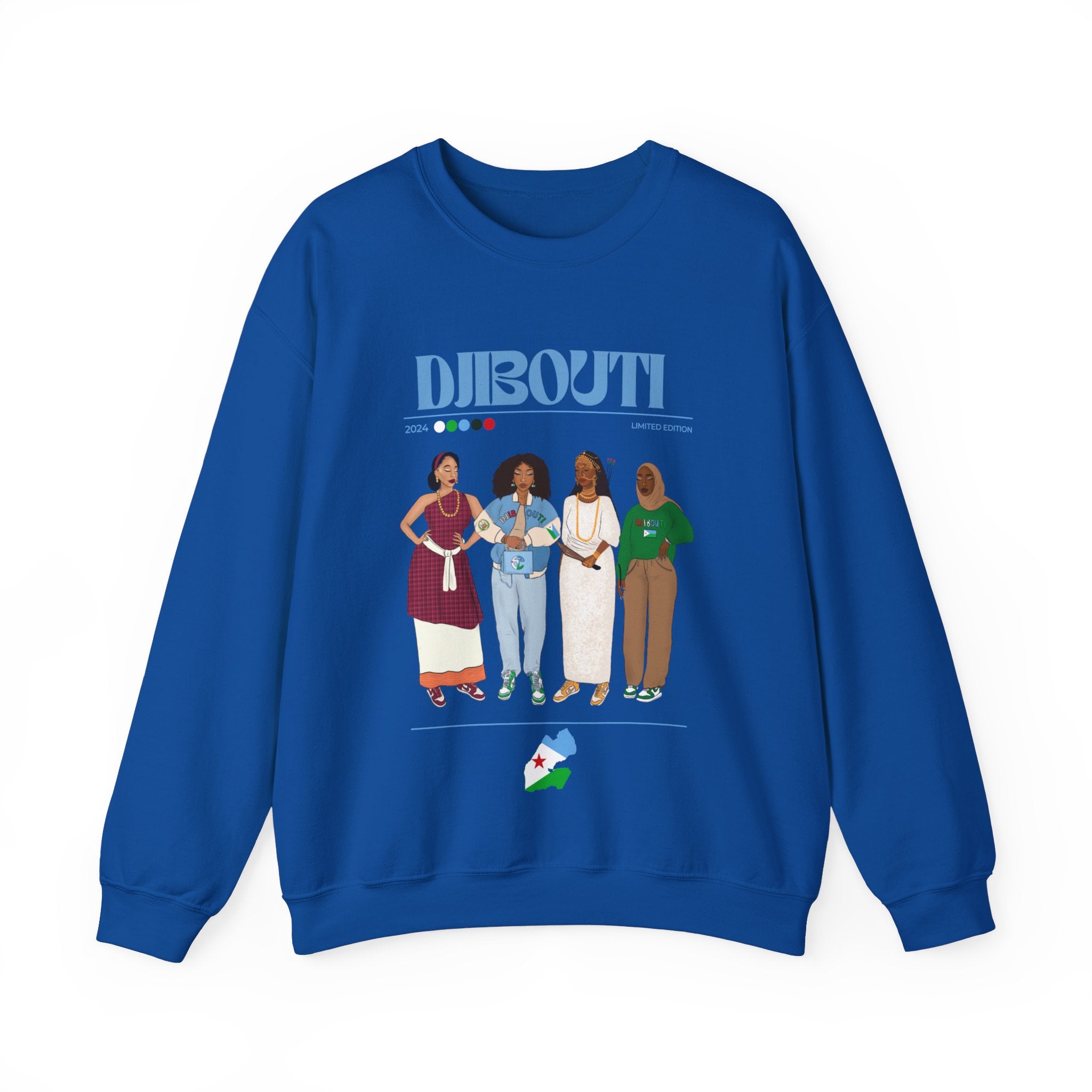Djibouti x Streetwear Series - Crewneck Sweatshirt
