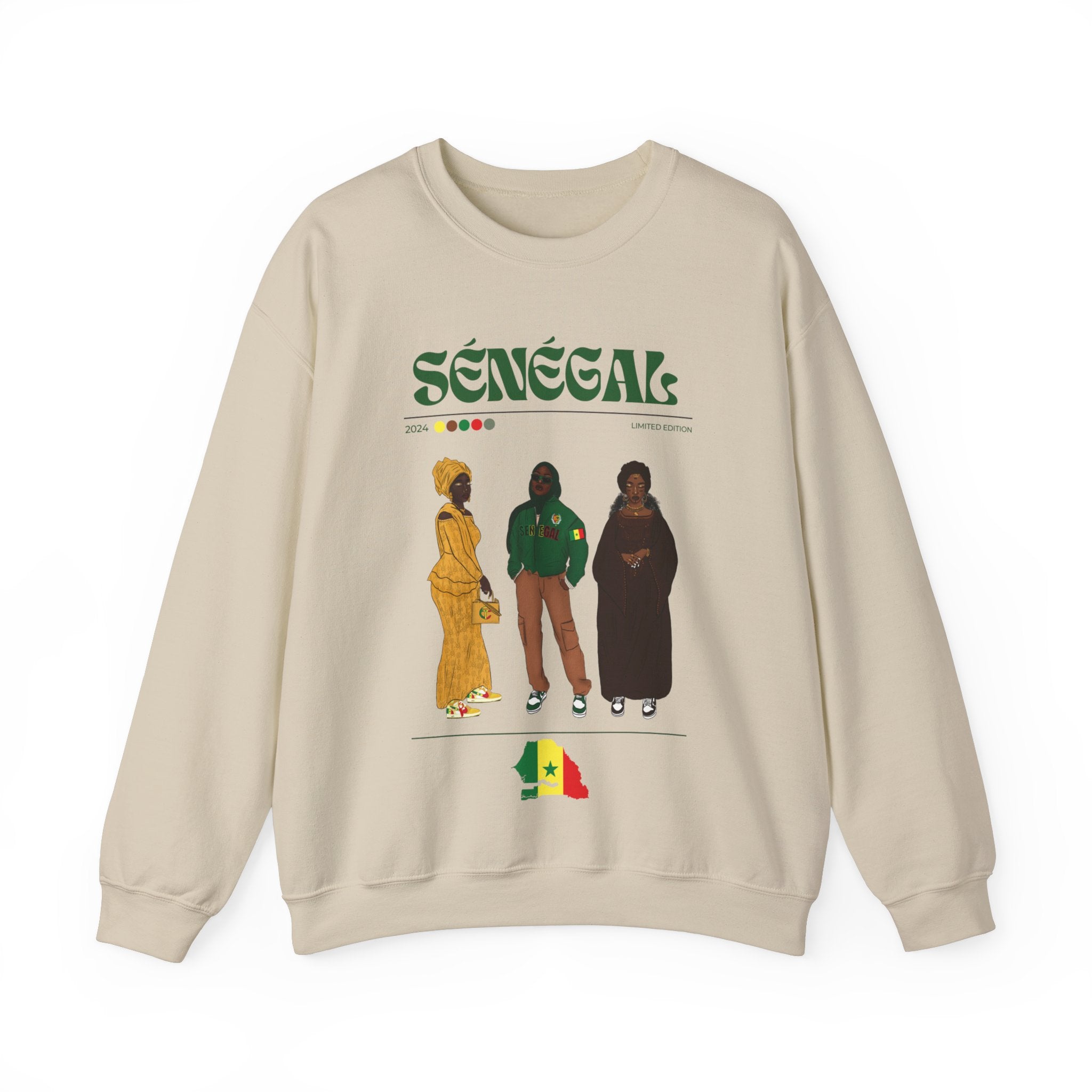 Senegal x Streetwear Series - Crewneck Sweatshirt