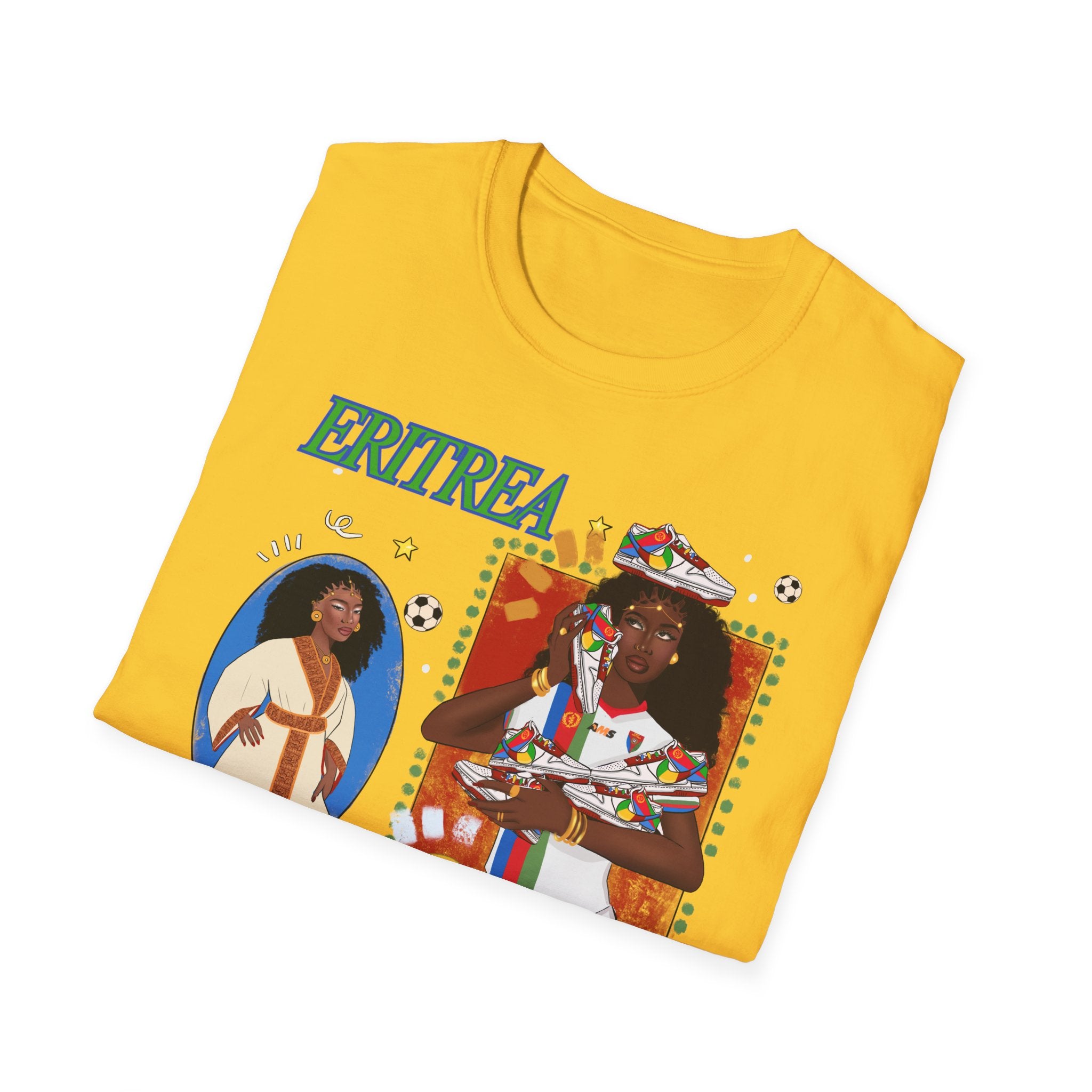 Eritrea FIFA World Cup Exclusive - Unisex Softstyle T-Shirt