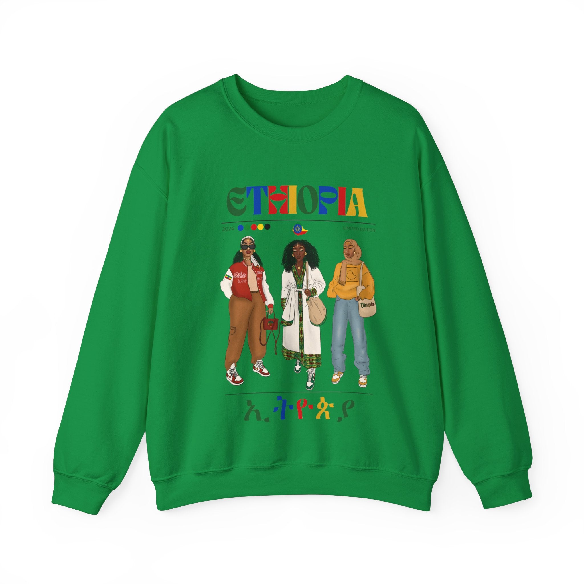 Ethiopia x Streetwear Series - Crewneck Sweatshirt