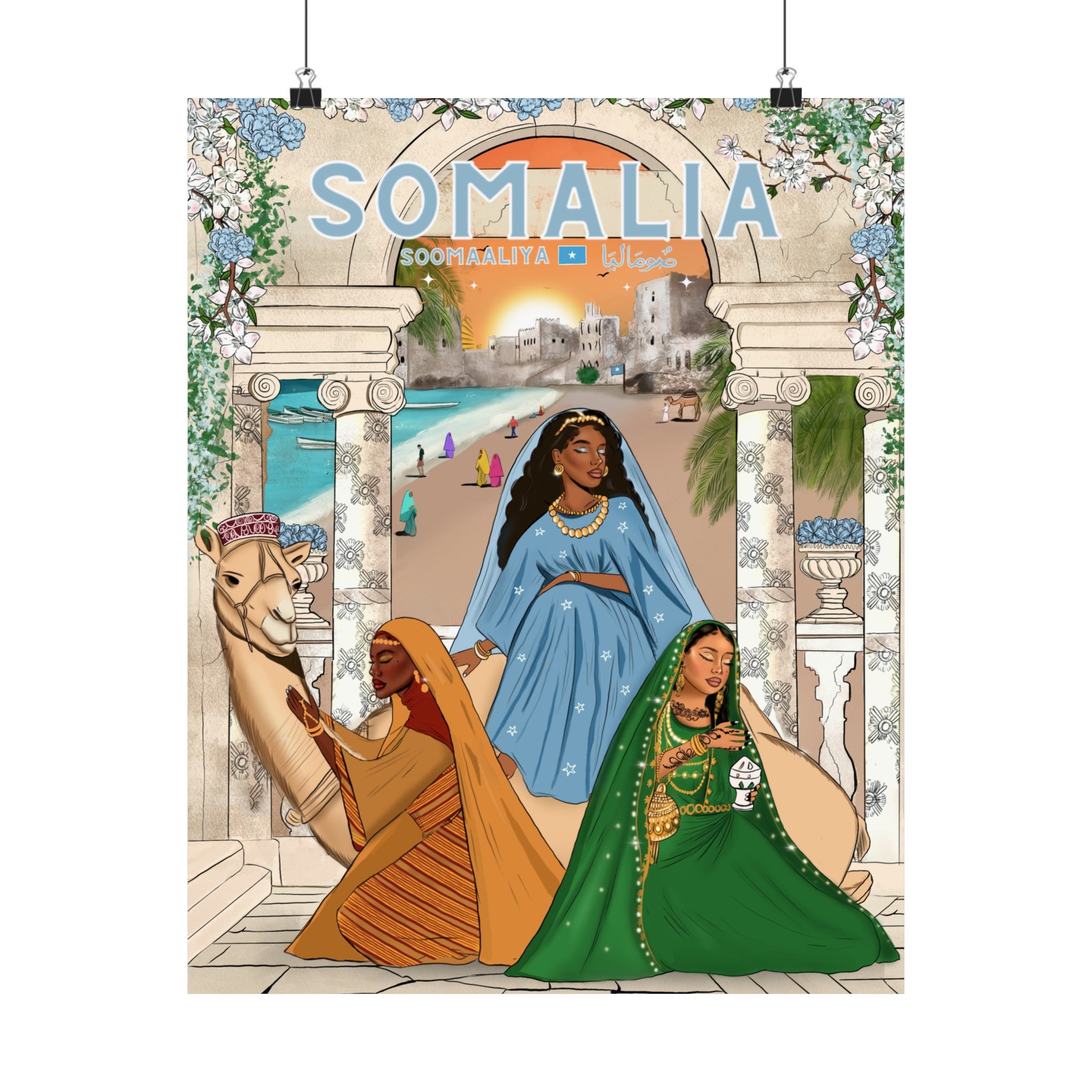 Princesses of Somalia - Matte Vertical Posters