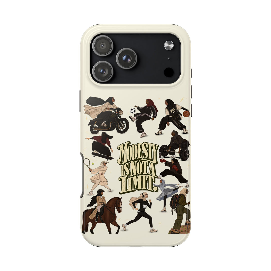 Modesty Is Not a Limit - Tough Phone Cases