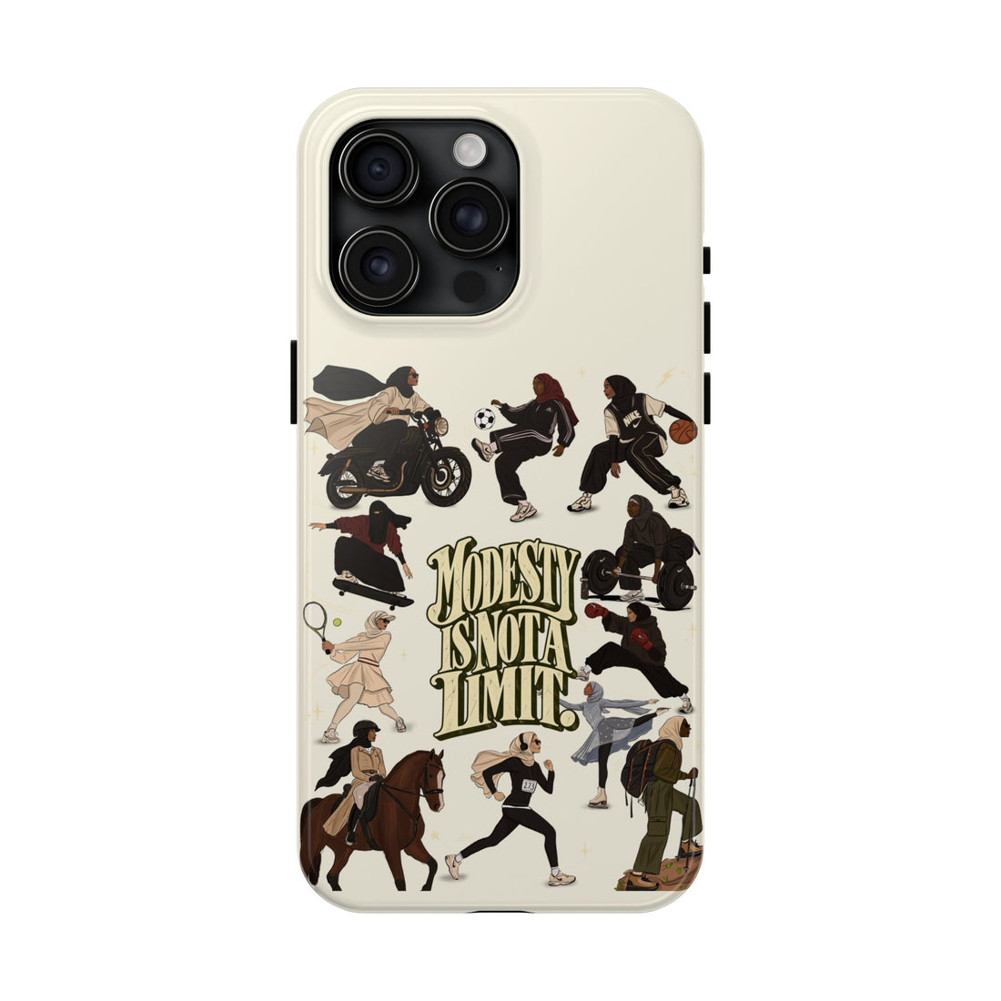 Modesty Is Not a Limit - Tough Phone Cases