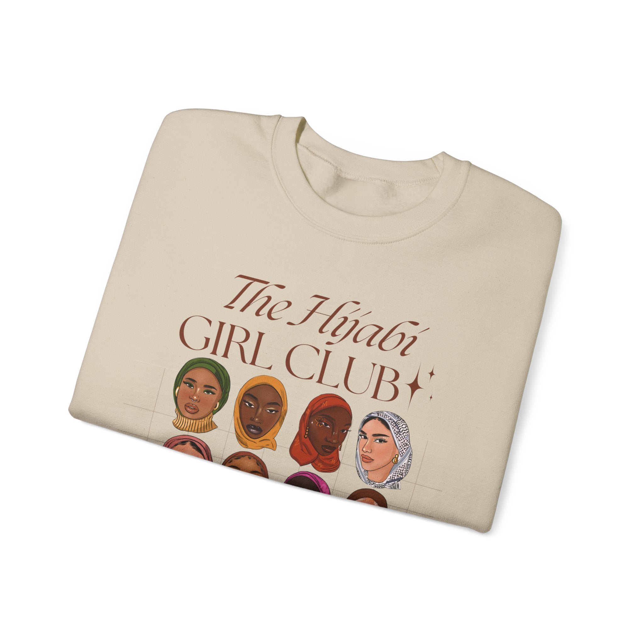 Hijabi Girl Club Vol. 2 - Crewneck Sweatshirt