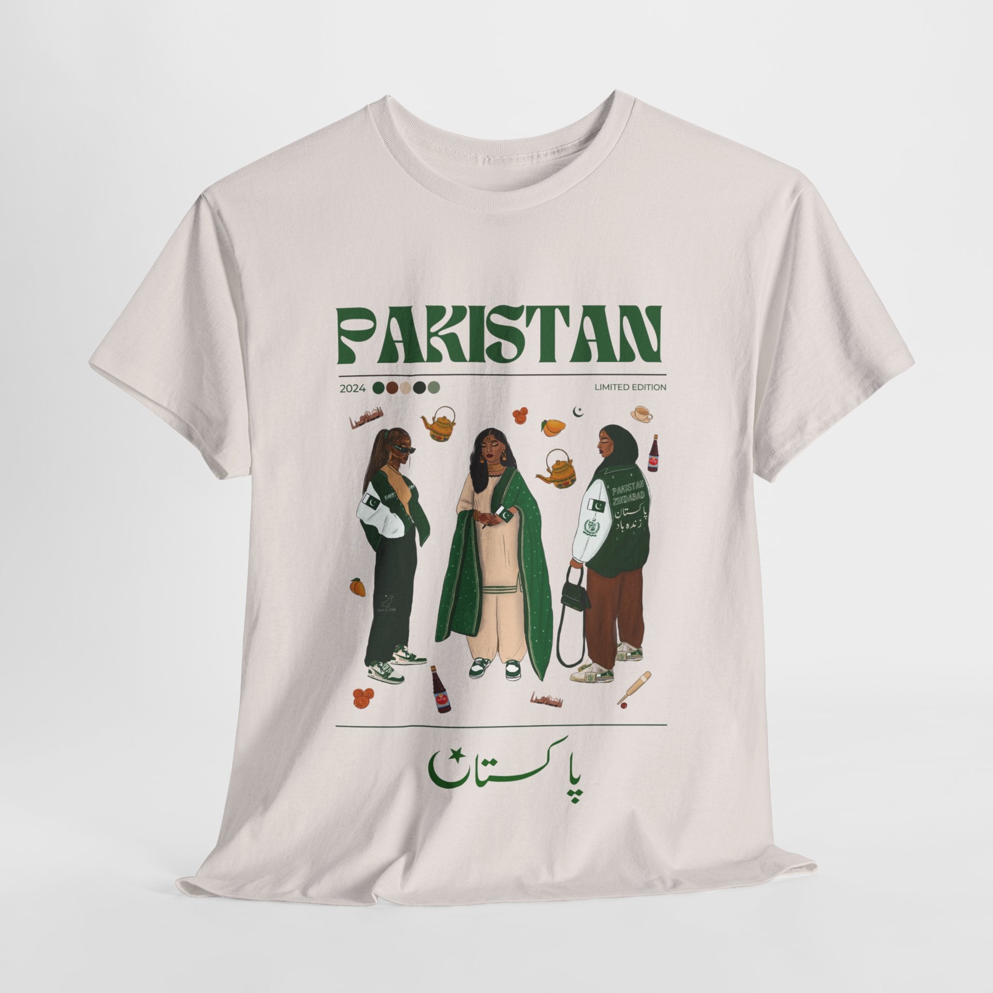 Pakistan x Streetwear Series - Unisex Heavy Cotton Tee