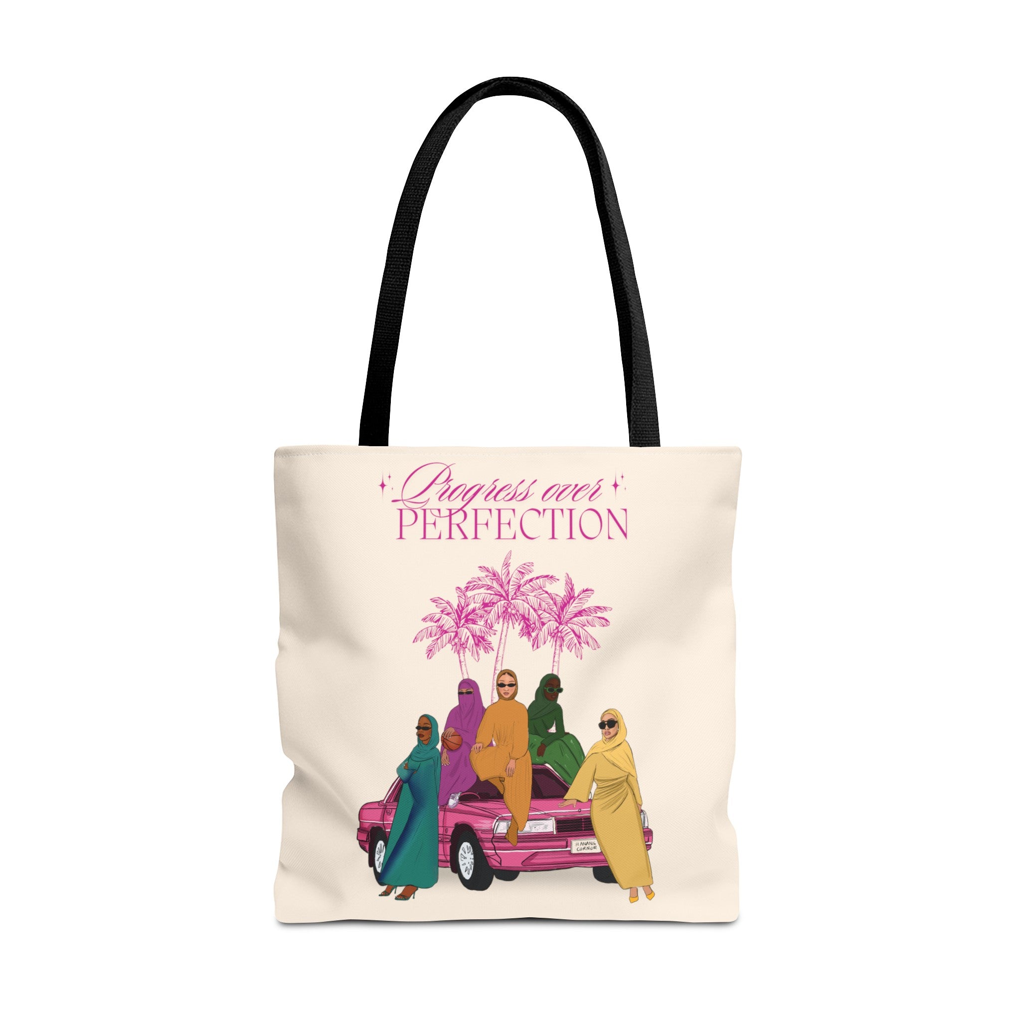 Progress Over Perfection - Tote Bag