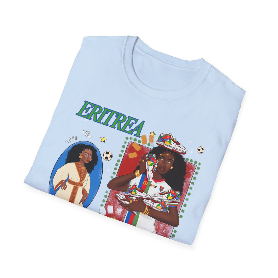 Eritrea FIFA World Cup Exclusive - Unisex Softstyle T-Shirt