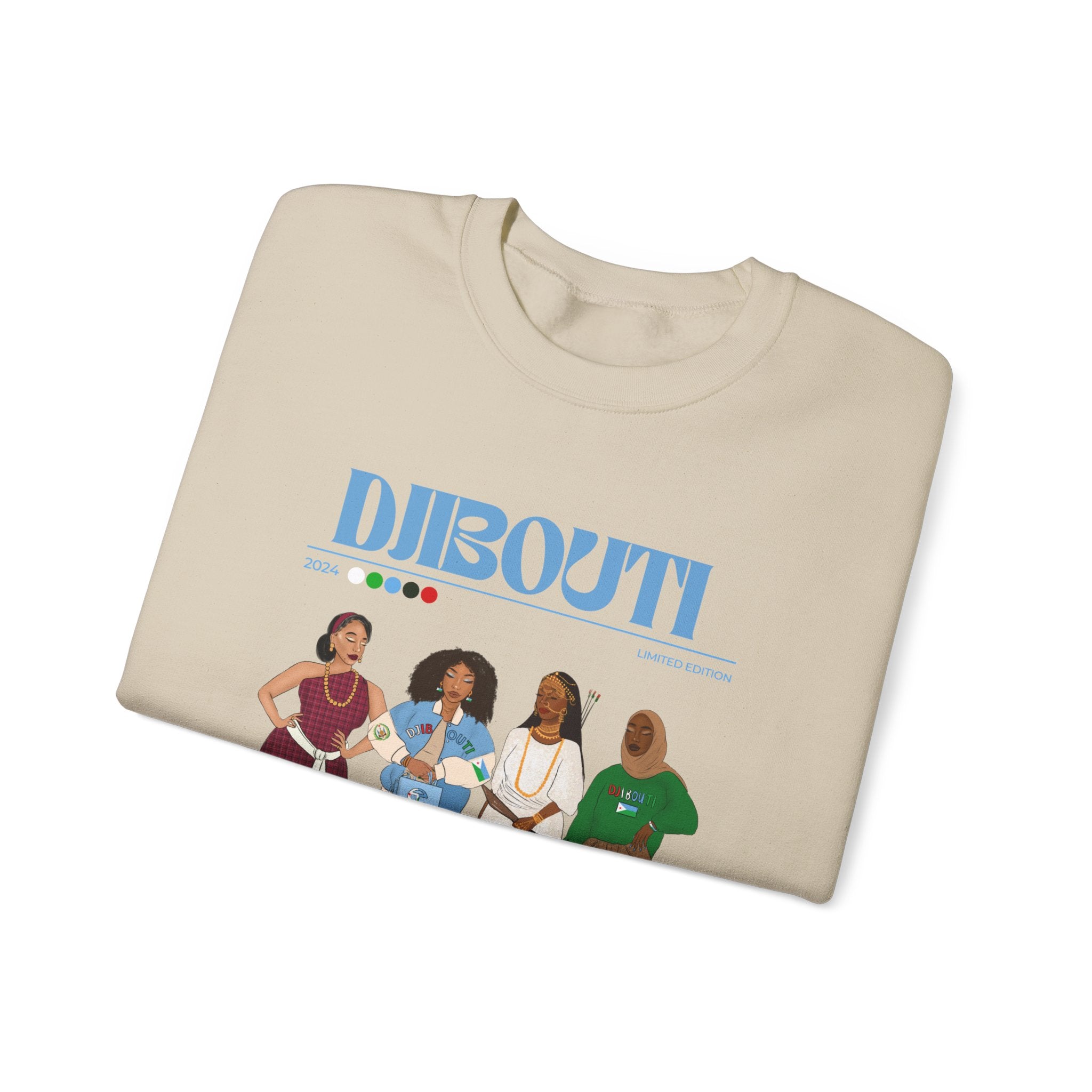 Djibouti x Streetwear Series - Crewneck Sweatshirt