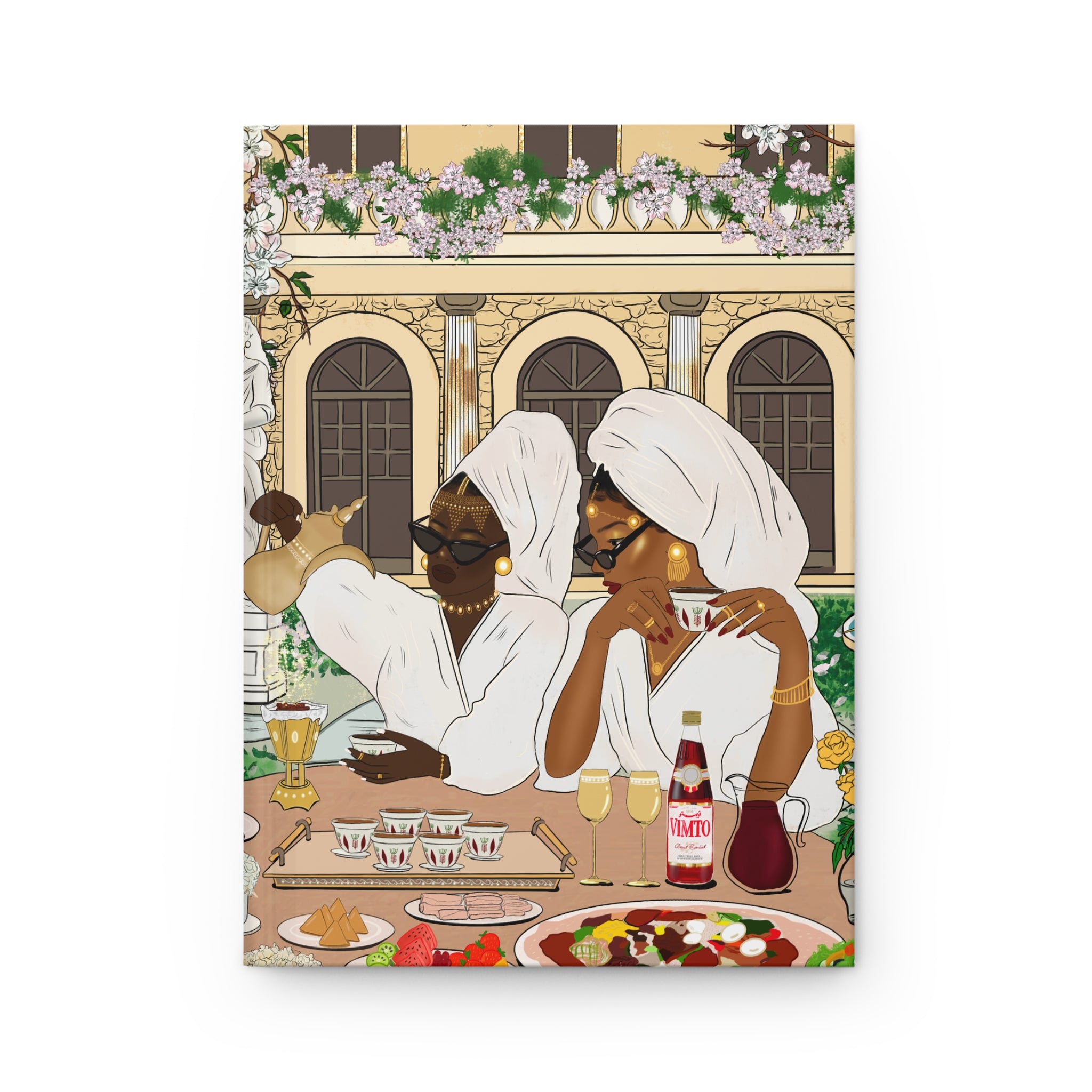 A Rich, Royal, Regal Dinner - Hardcover Journal Matte