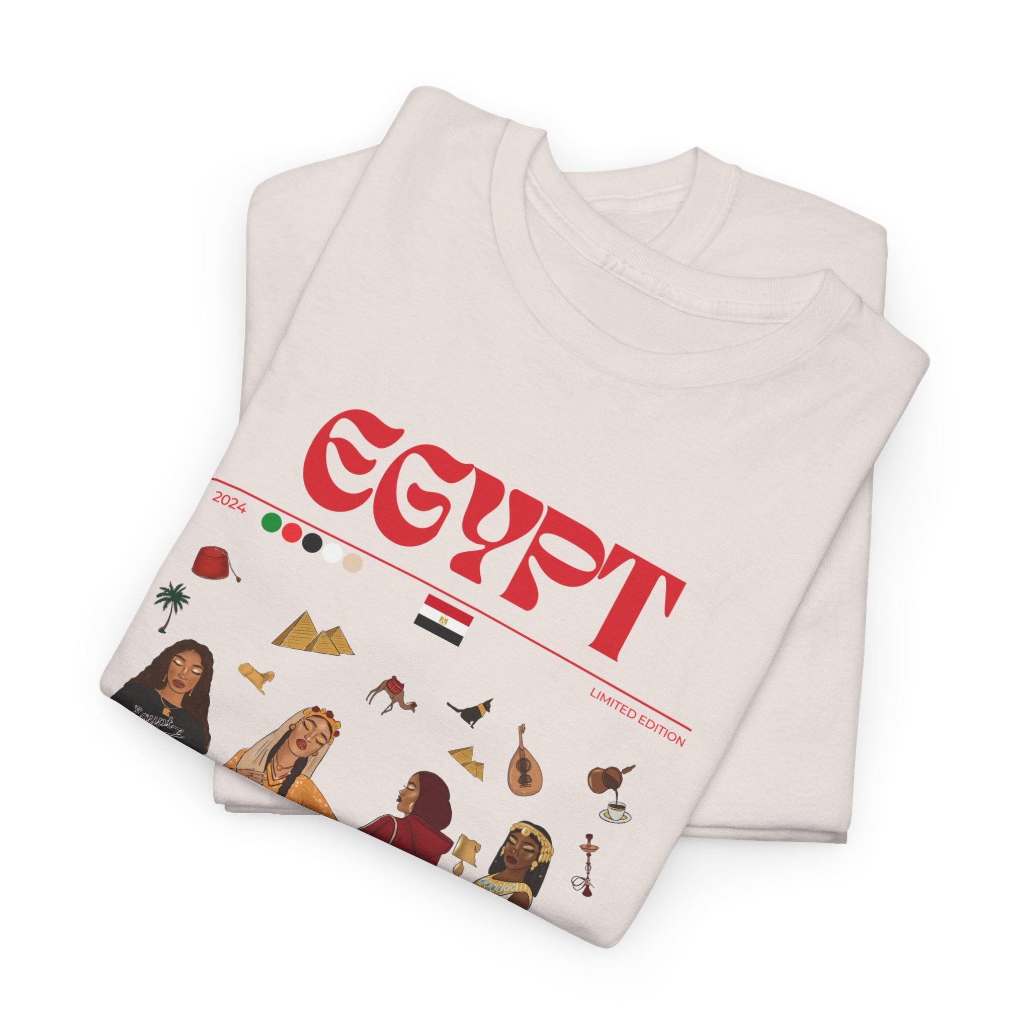 Egypt x Streetwear Series - Unisex Heavy Cotton Tee