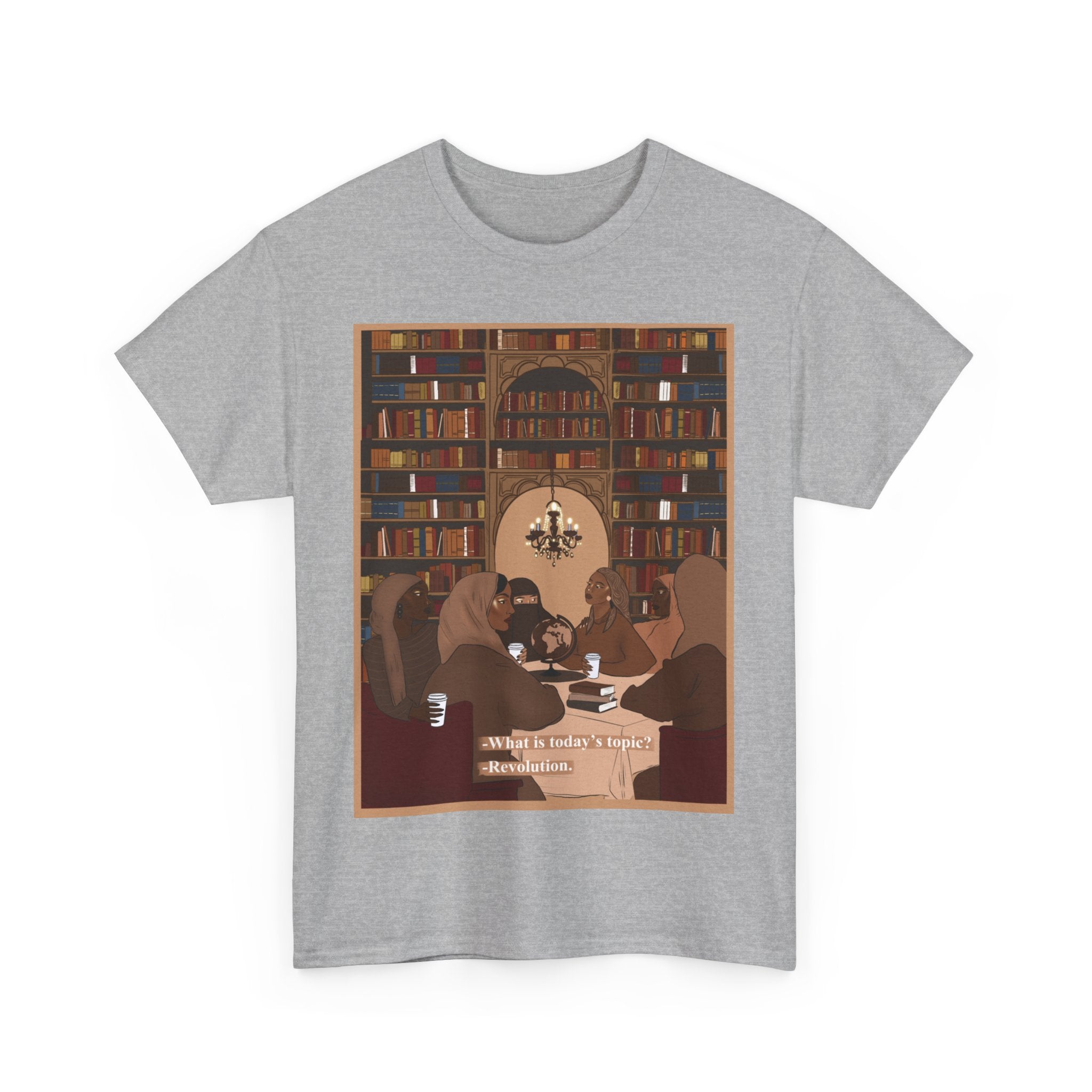 What's today's topic? Revolution - Unisex Heavy Cotton Tee