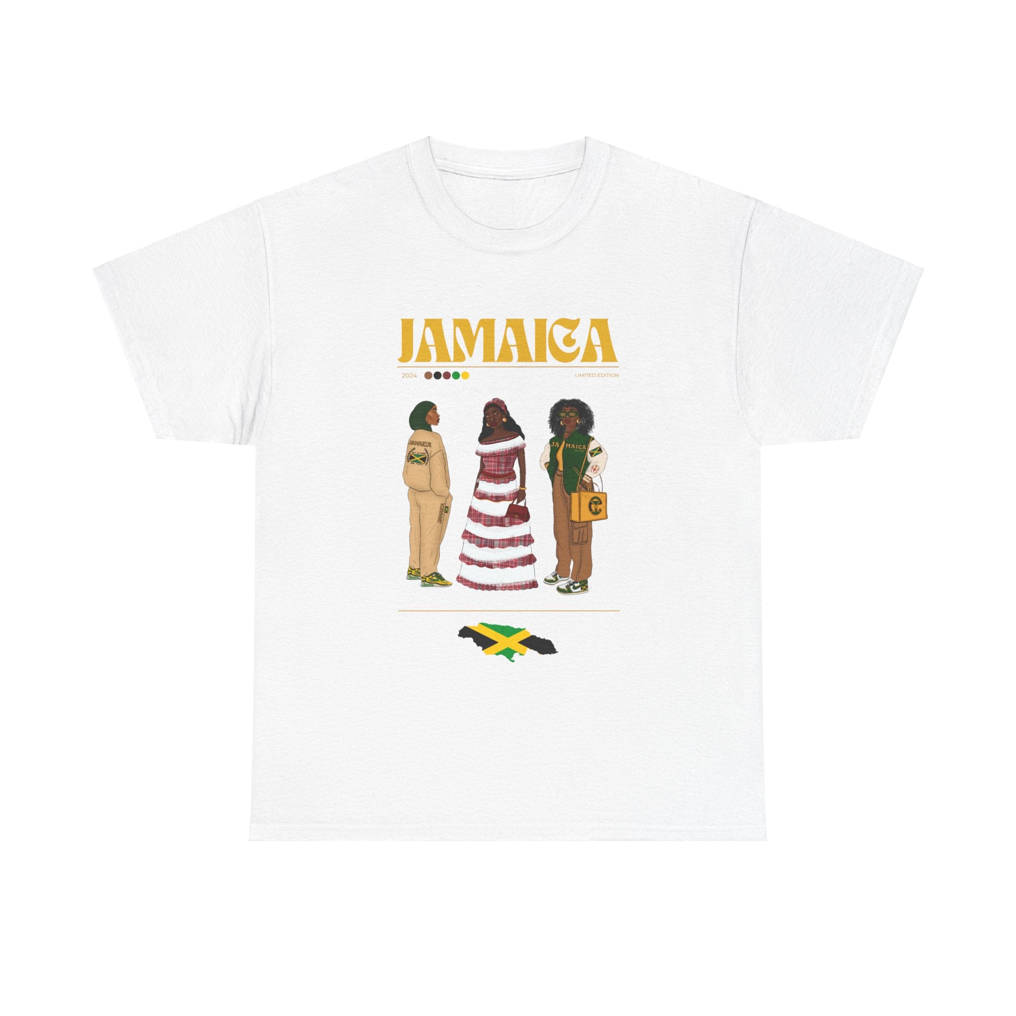 Jamaica x Streetwear Series - Unisex Heavy Cotton Tee